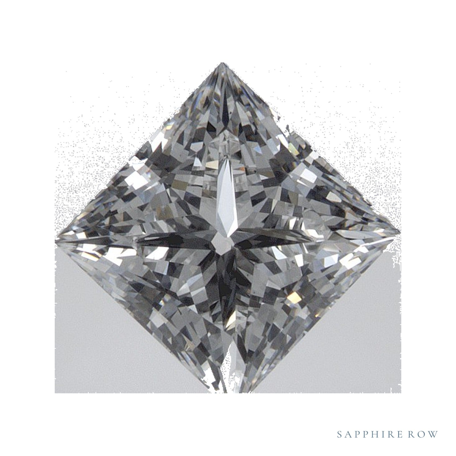 1.53 ct Square Lab-Grown Diamond – D VS1 — Sapphire Row · cut · cut3 · cut4