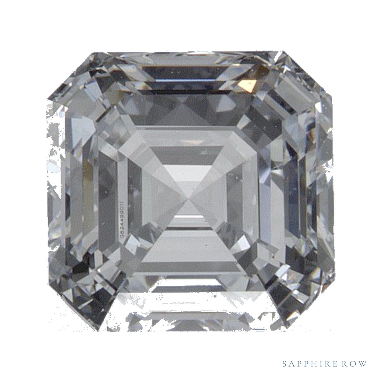 1.53 ct Asscher Lab-Grown Diamond – D VS1 — Sapphire Row · cut · cut3 · cut4