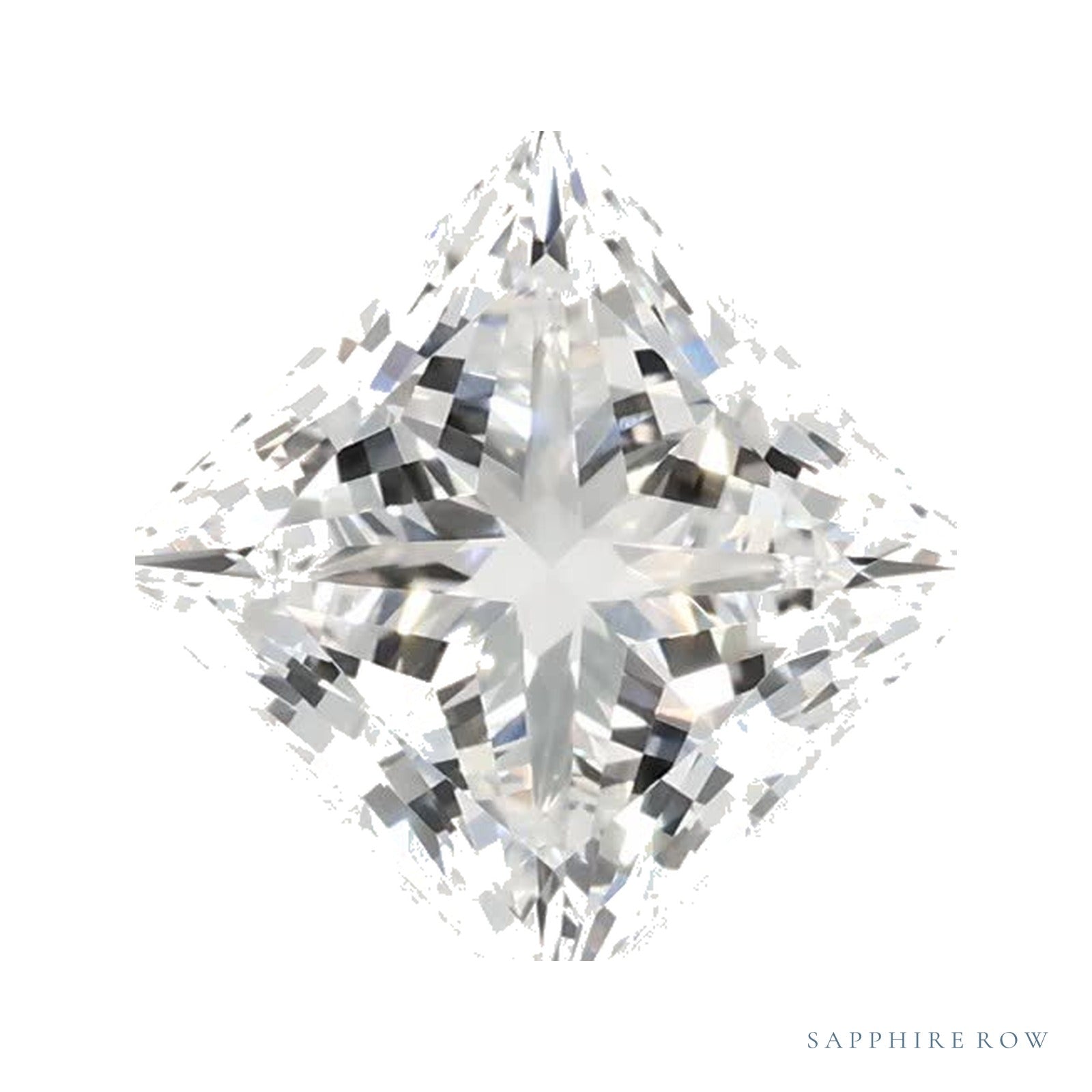 1.52 ct Square Lab-Grown Diamond – D VS1 — Sapphire Row · cut · cut3 · cut4