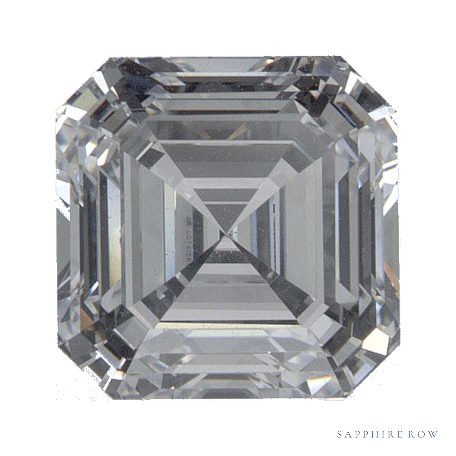 1.52 ct lab-grown diamond, asscher cut | Sapphire Row · cut4