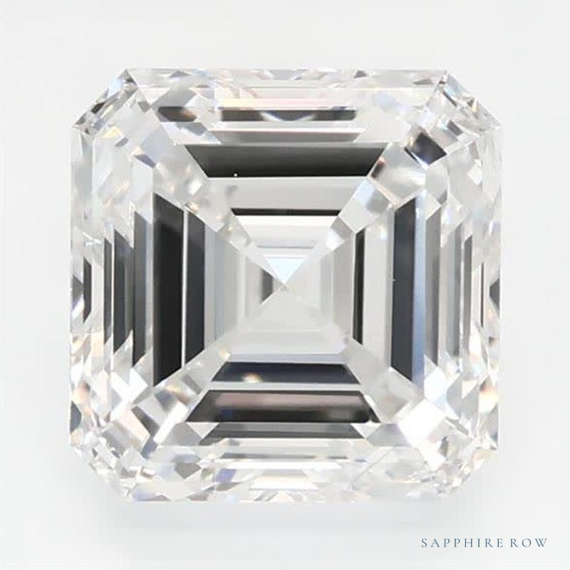 1.52 ct lab-grown diamond, asscher cut | Sapphire Row · cut7