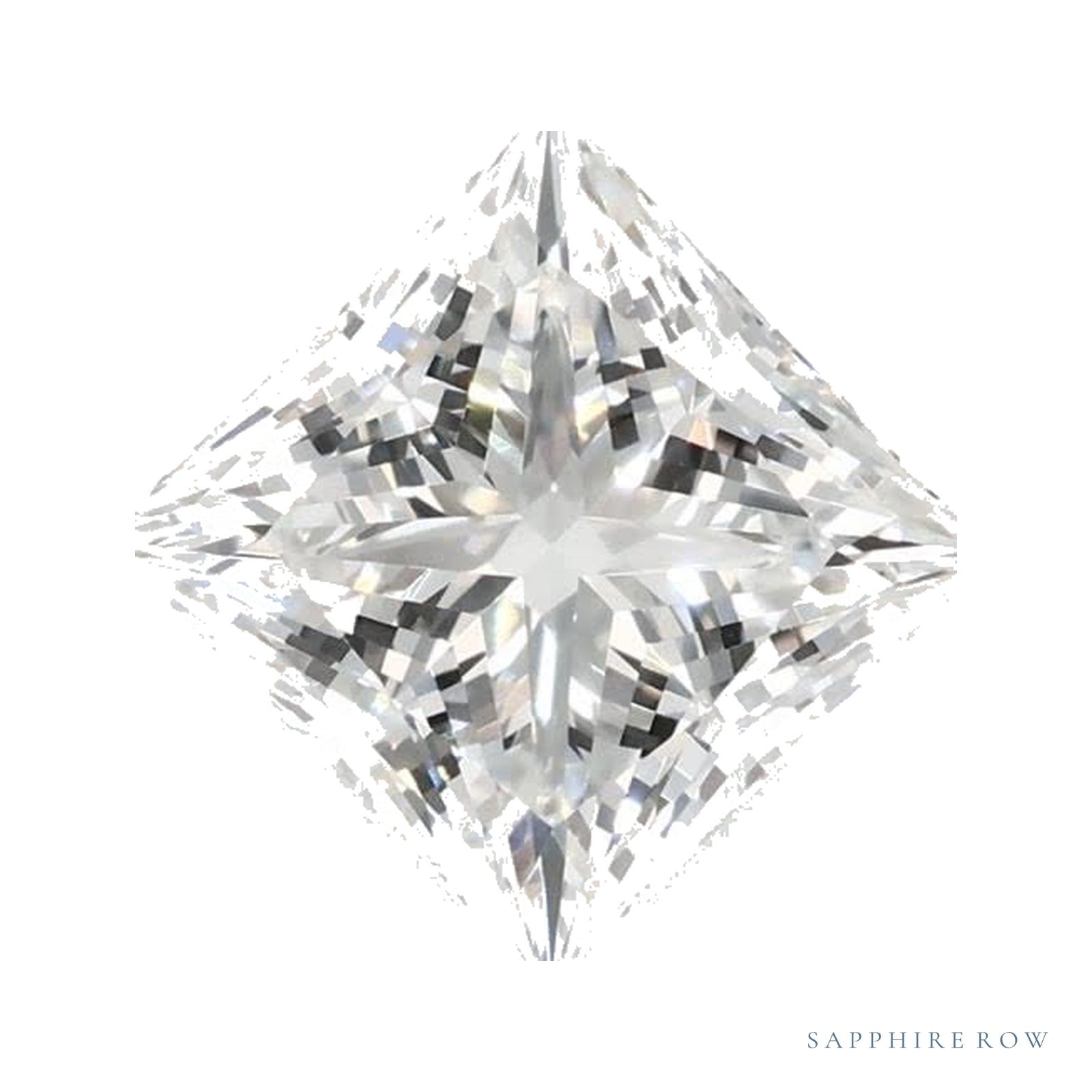 1.52 ct Square Lab-Grown Diamond – D VVS2 — Sapphire Row · cut · cut3 · cut4