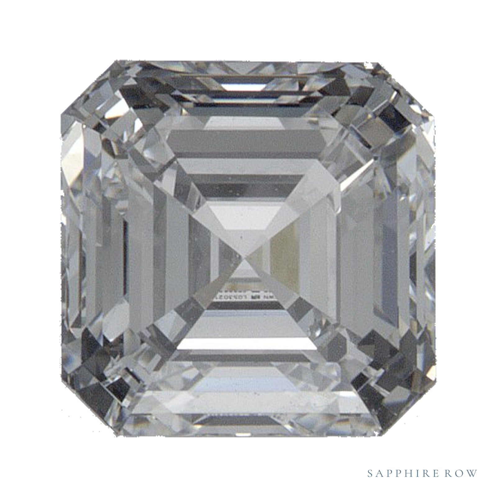 1.52 ct Asscher Lab-Grown Diamond – D VS1 — Sapphire Row · cut · cut3 · cut4