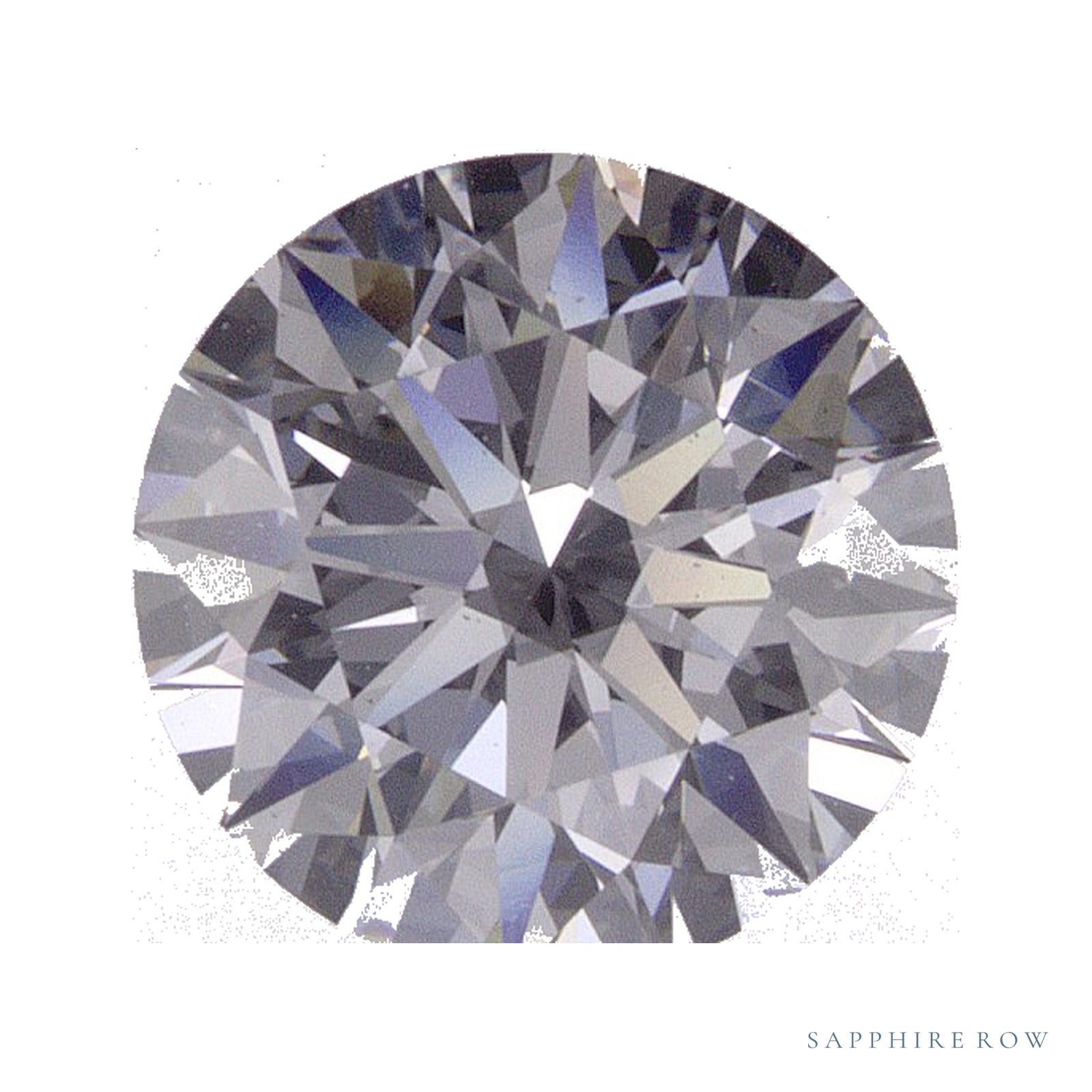 1.51 ct natural diamond, round cut | Sapphire Row · cut4