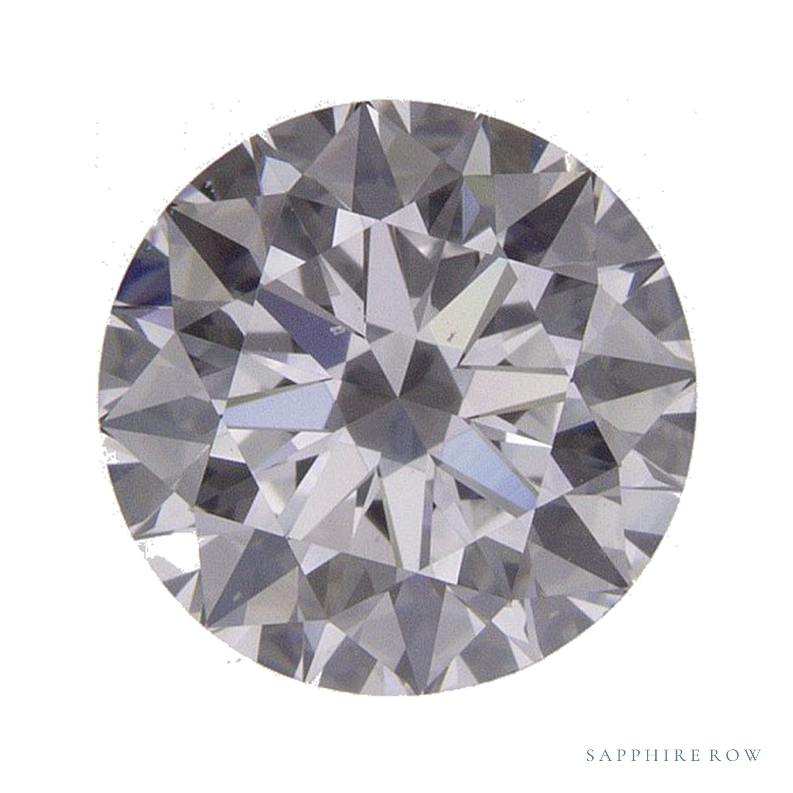 1.51 ct Round Natural Diamond – E VS1 — Sapphire Row · cut · cut3 · cut4