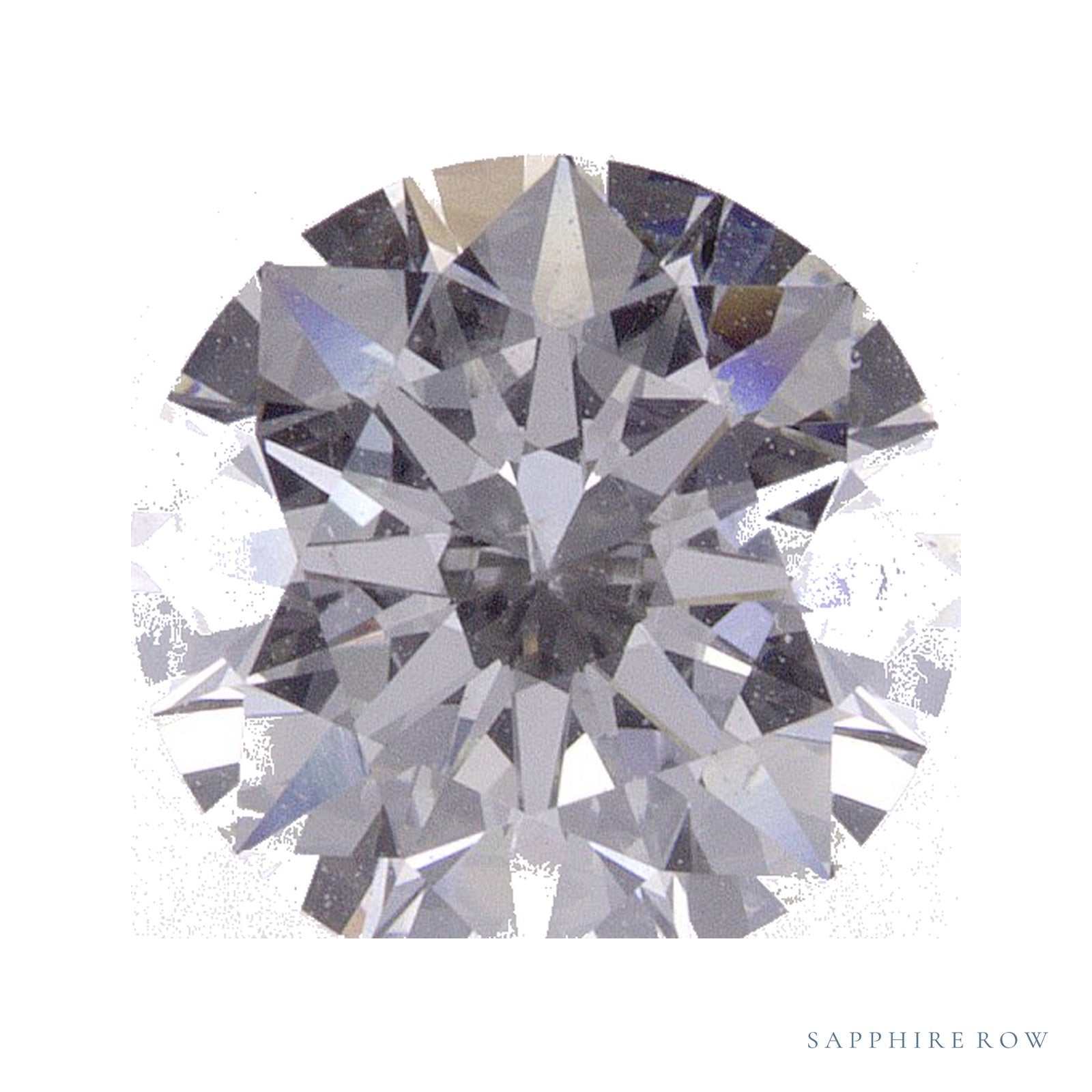 1.51 ct Round Natural Diamond – I SI2 — Sapphire Row · cut · cut3 · cut4