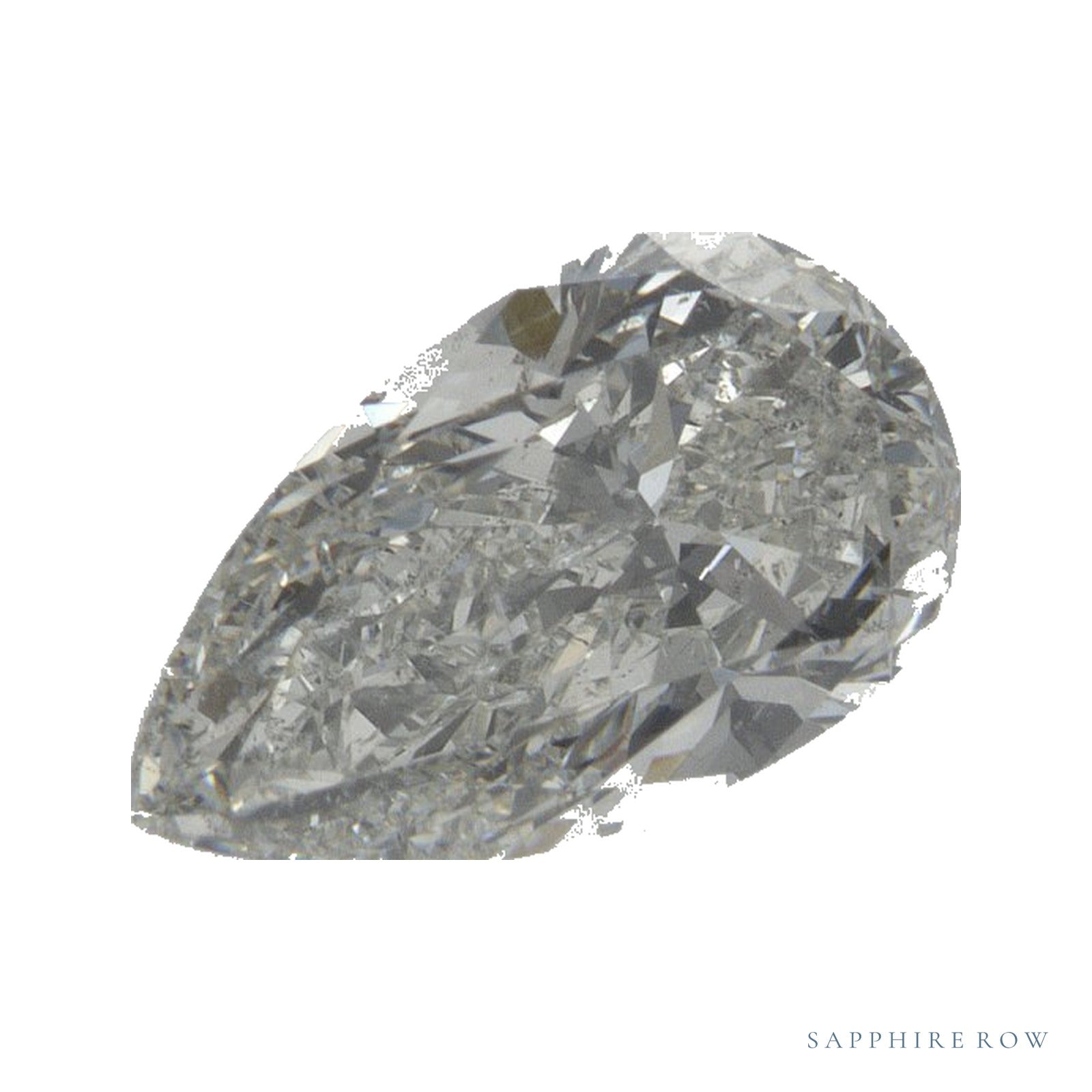 1.51 ct Pear Natural Diamond – G SI1 — Sapphire Row · cut · cut3 · cut4
