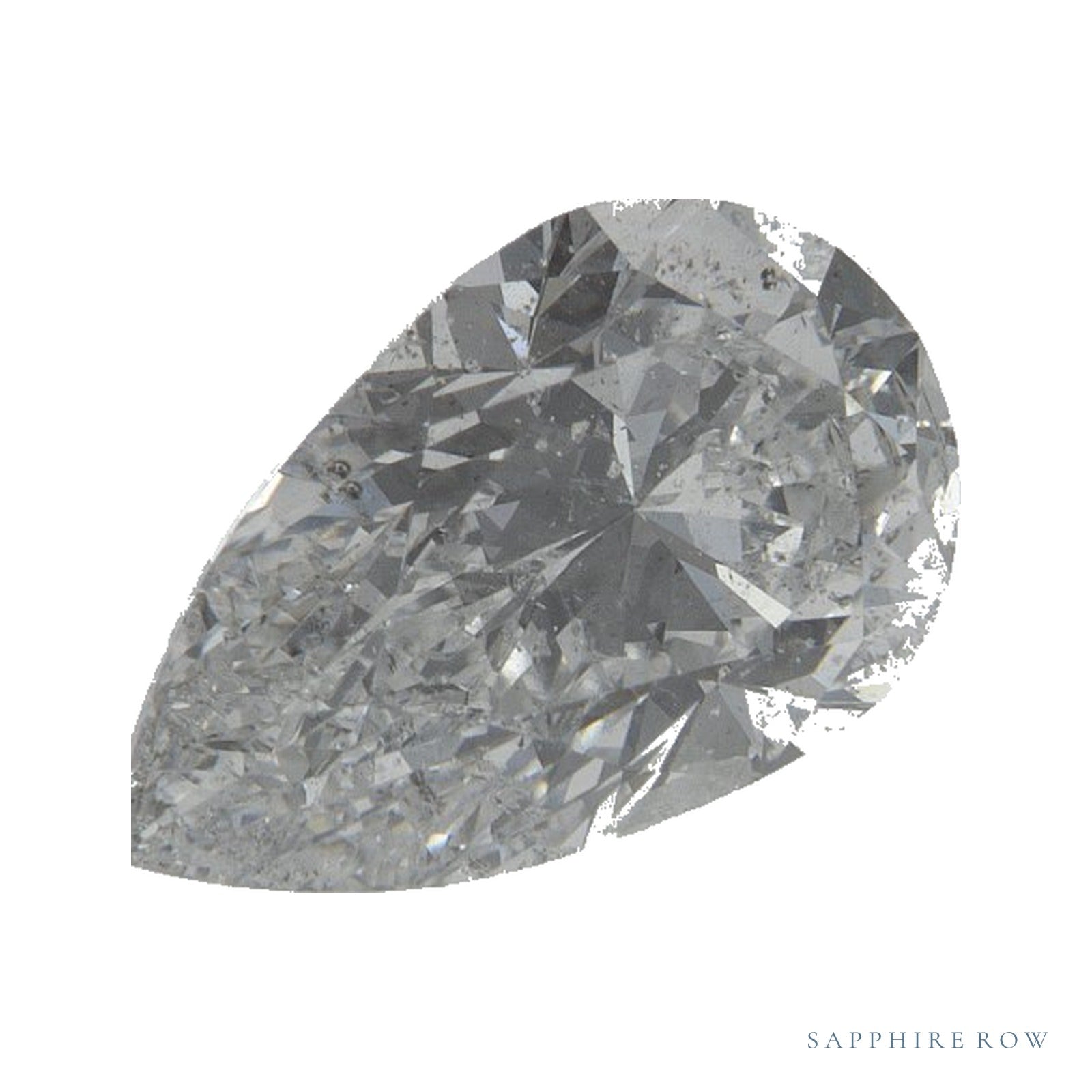 1.51 ct natural diamond, pear cut | Sapphire Row · cut4