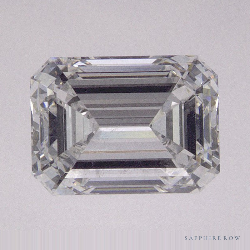 1.51 ct lab-grown diamond, emerald cut | Sapphire Row · cut6