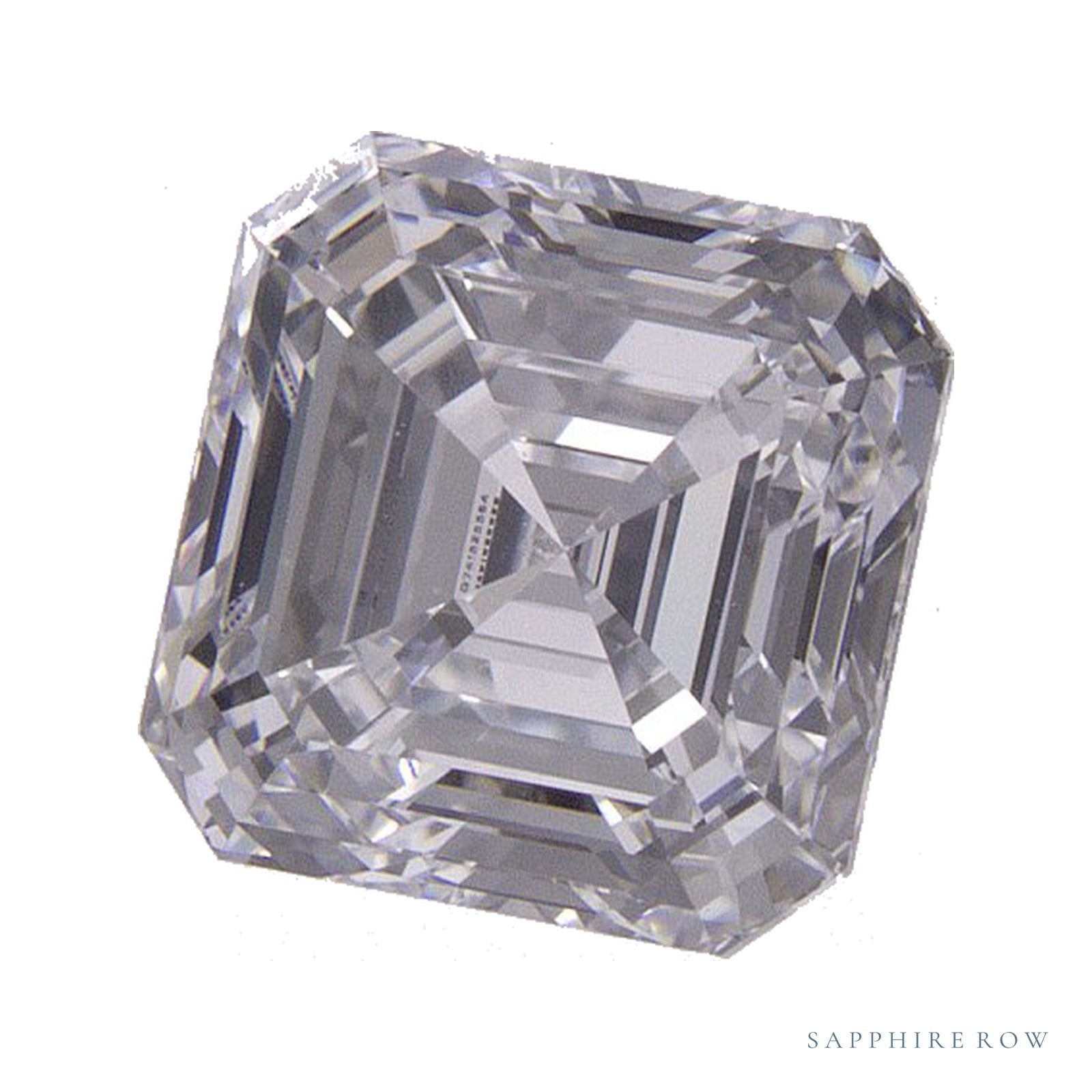 1.51 ct Asscher Lab-Grown Diamond – D VVS1 — Sapphire Row · cut · cut3 · cut4