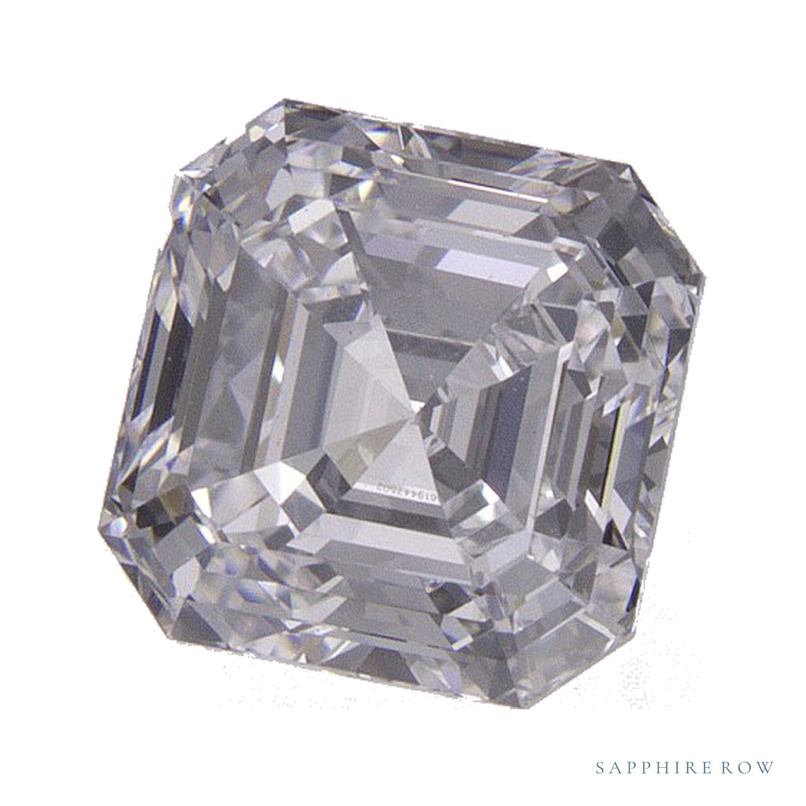 1.51 ct Asscher Lab-Grown Diamond – D VS1 — Sapphire Row · cut · cut3 · cut4