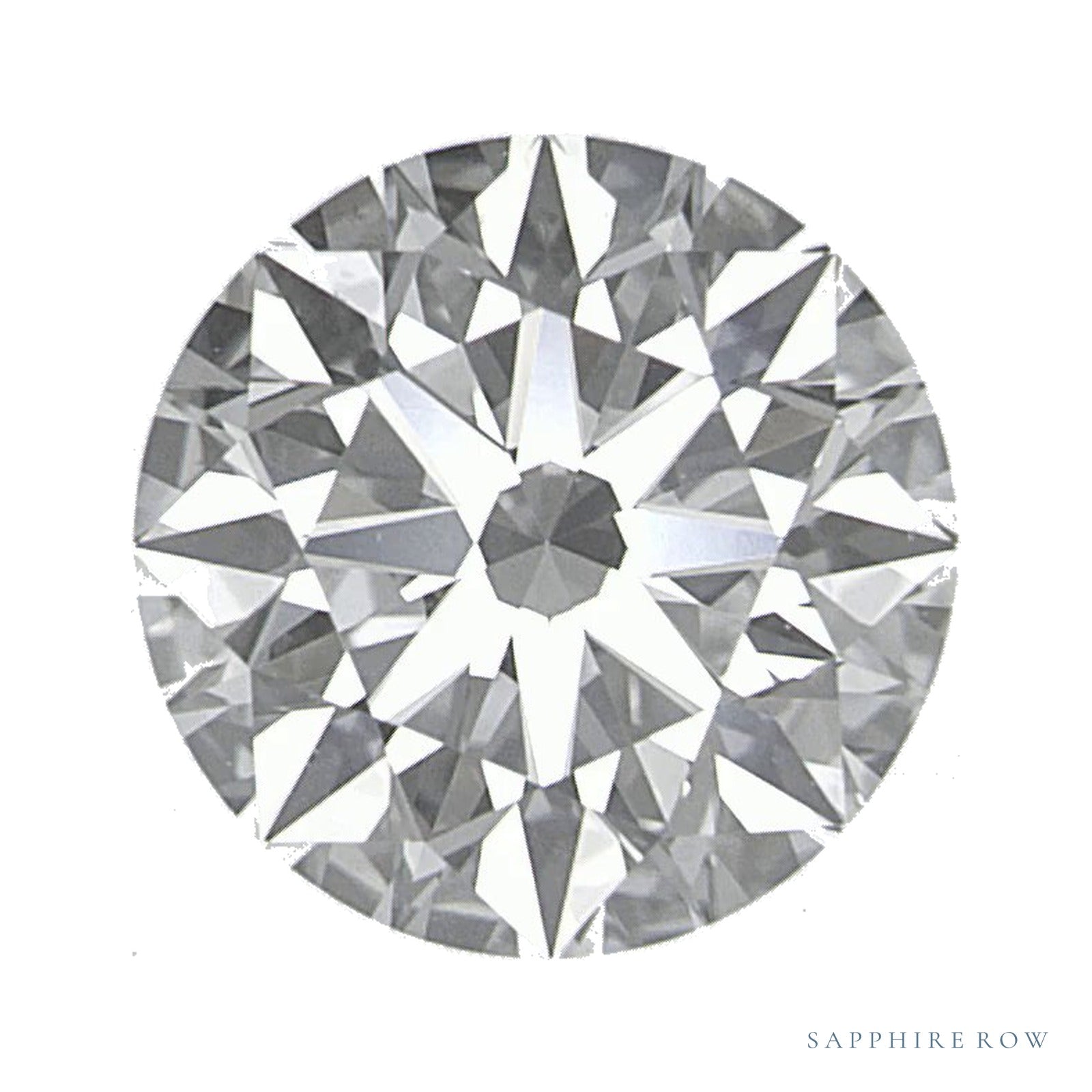 1.50 ct natural diamond, round cut | Sapphire Row · cut4