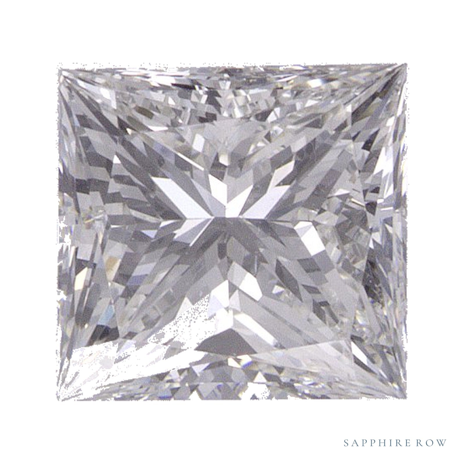 1.50 ct natural diamond, square cut | Sapphire Row · cut4