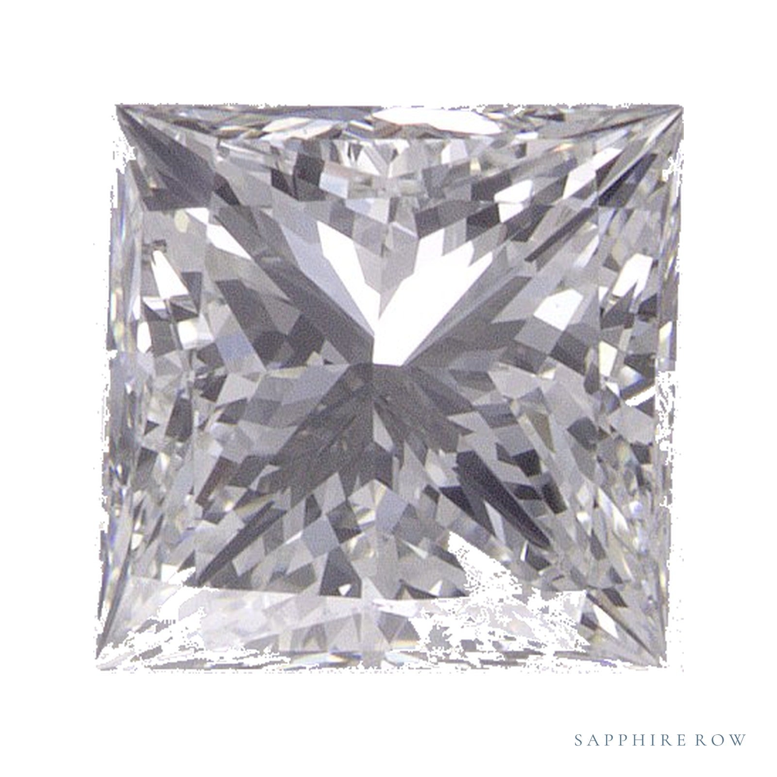 1.50 ct natural diamond, square cut | Sapphire Row · cut4