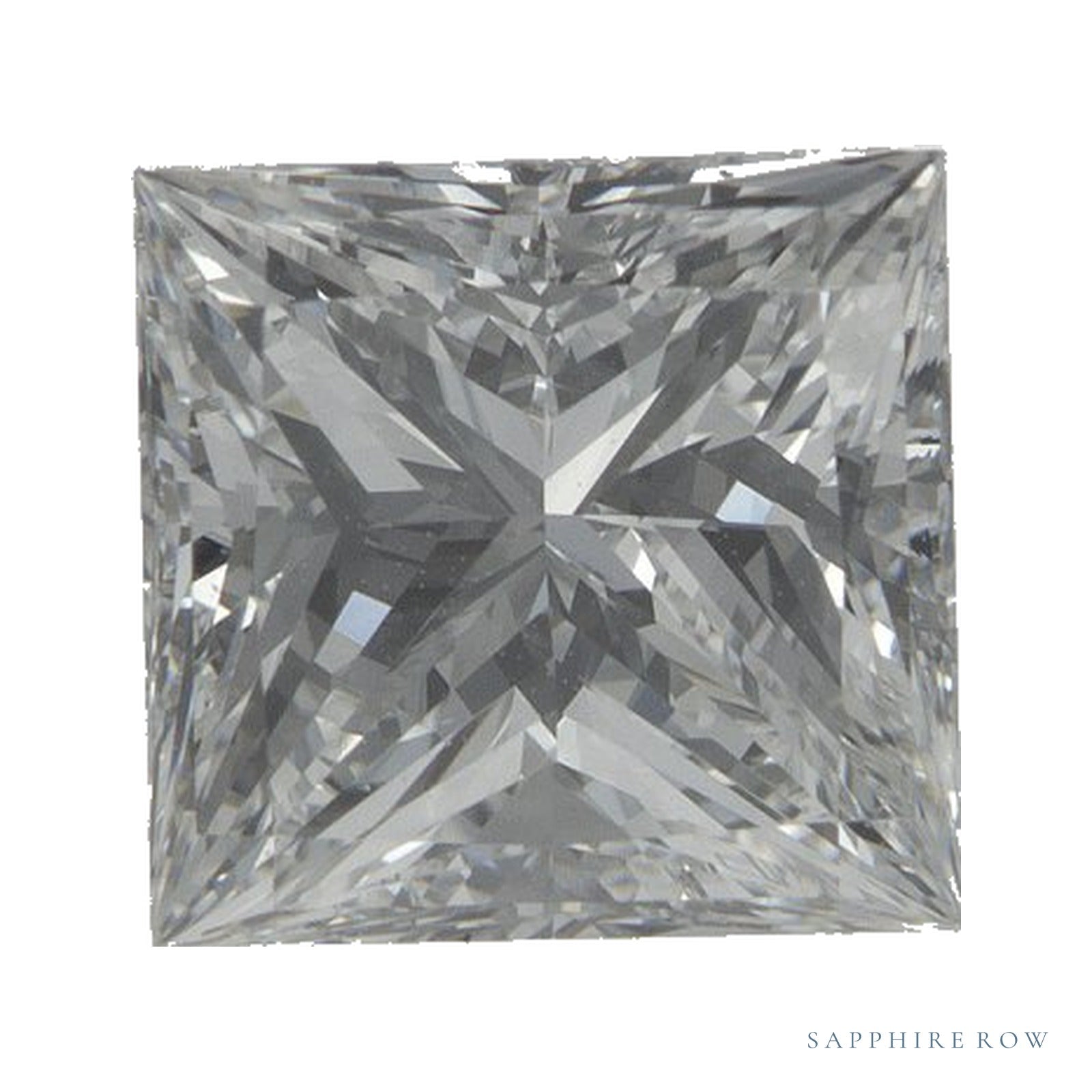 1.50 ct Square Natural Diamond – E VS1 — Sapphire Row · cut · cut3 · cut4