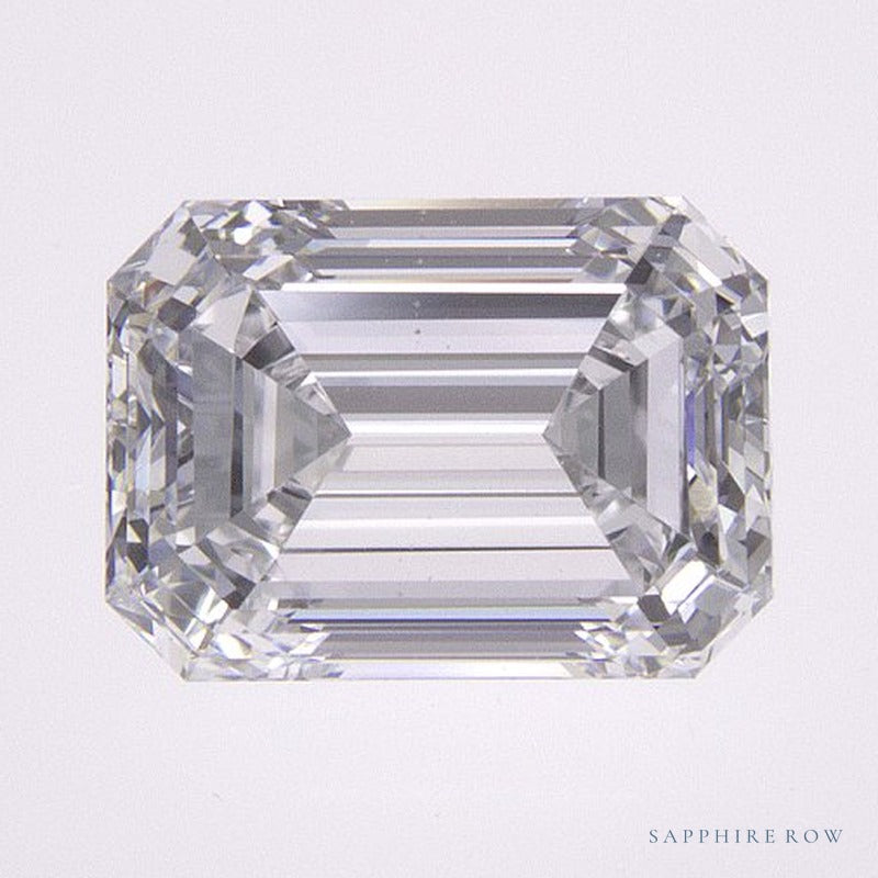 1.50 ct natural diamond, emerald cut | Sapphire Row · cut6