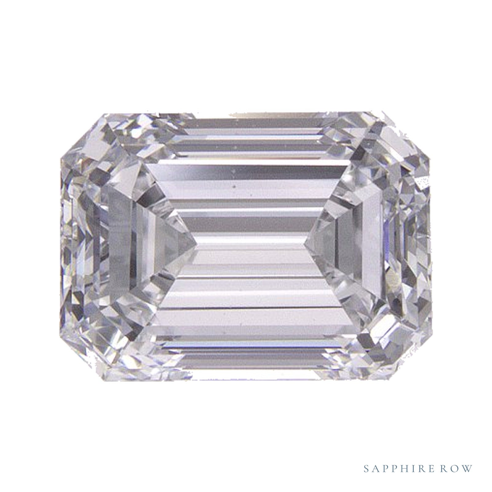 1.50 ct natural diamond, emerald cut | Sapphire Row · cut4