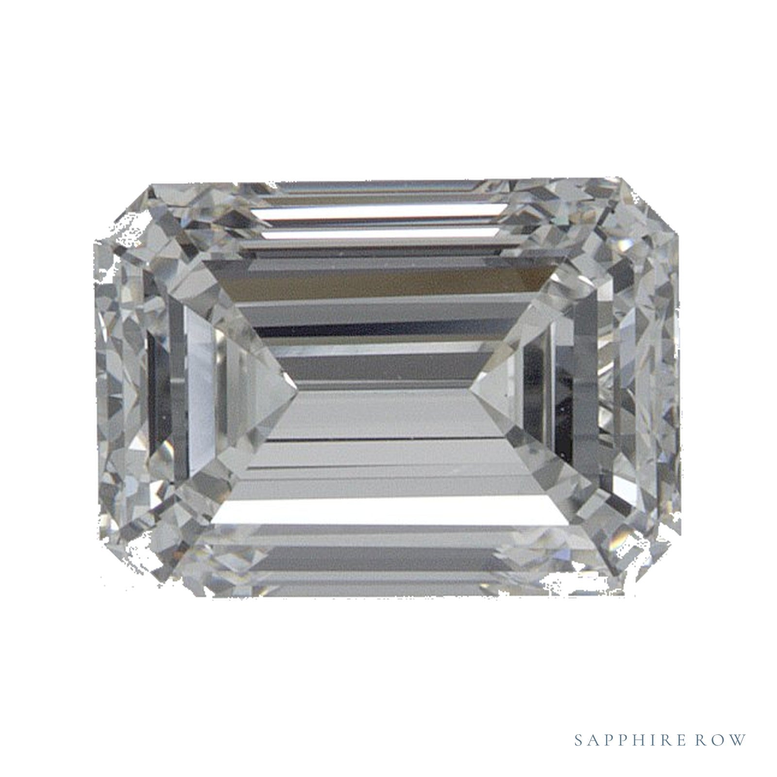 1.50 ct Emerald Natural Diamond – H VVS2 — Sapphire Row · cut · cut3 · cut4
