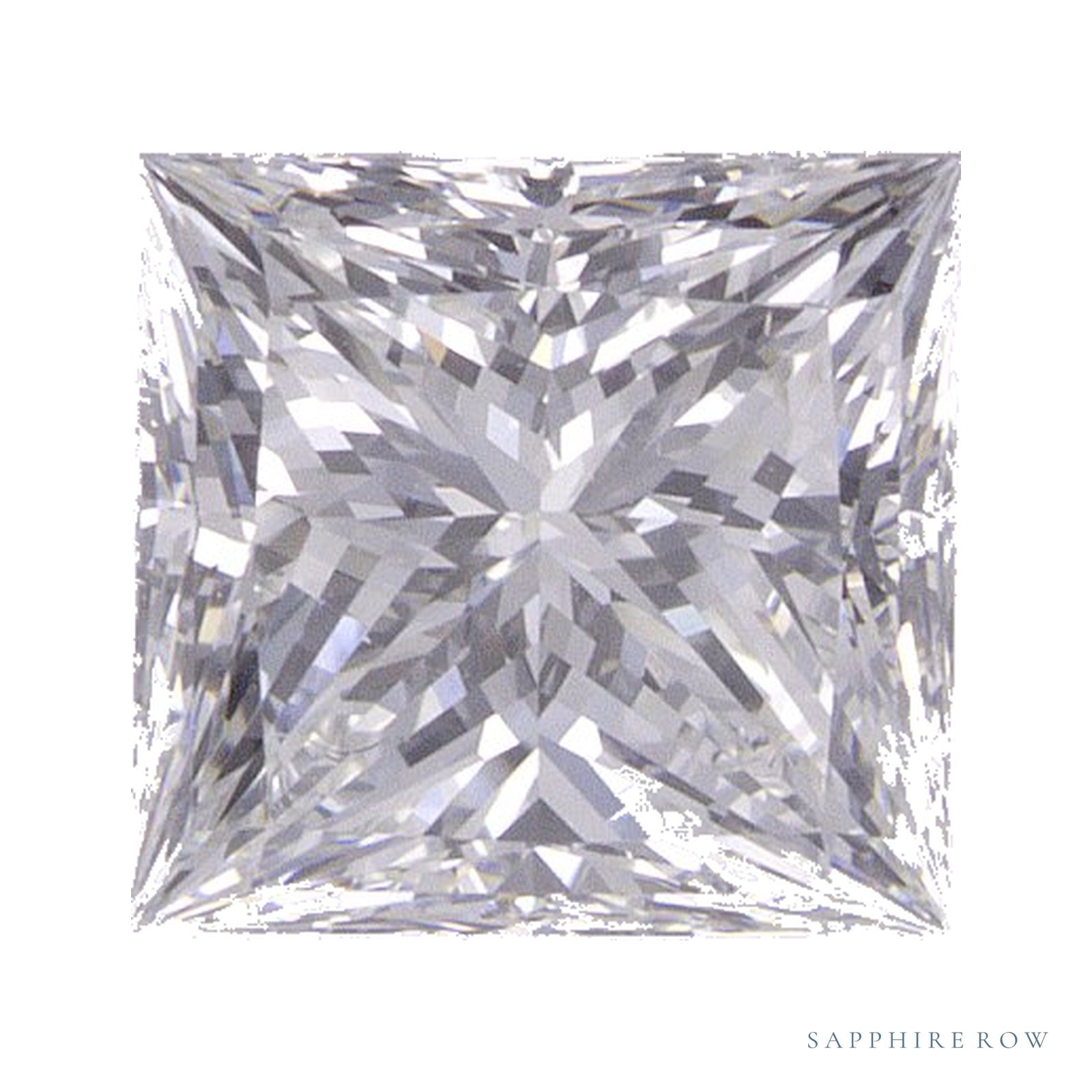 1.50 ct Square Natural Diamond – H VS1 — Sapphire Row · cut · cut3 · cut4