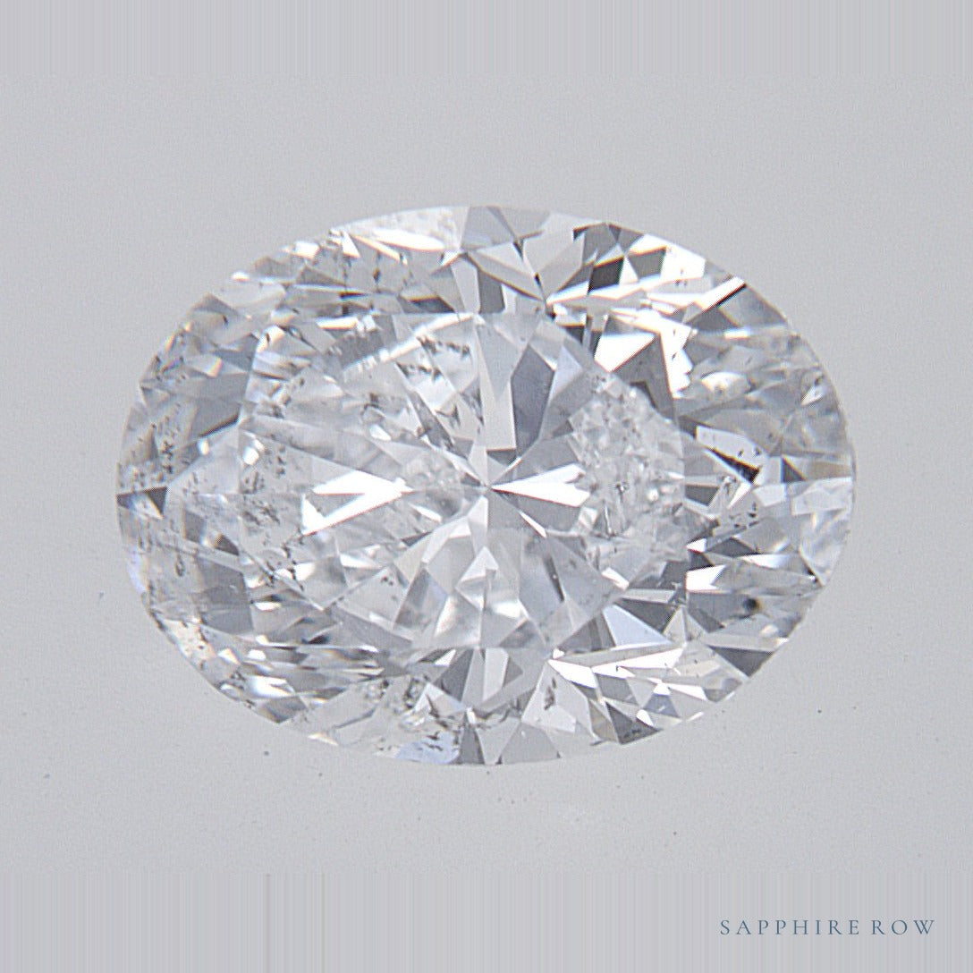 1.50 ct natural diamond, oval cut | Sapphire Row · cut6
