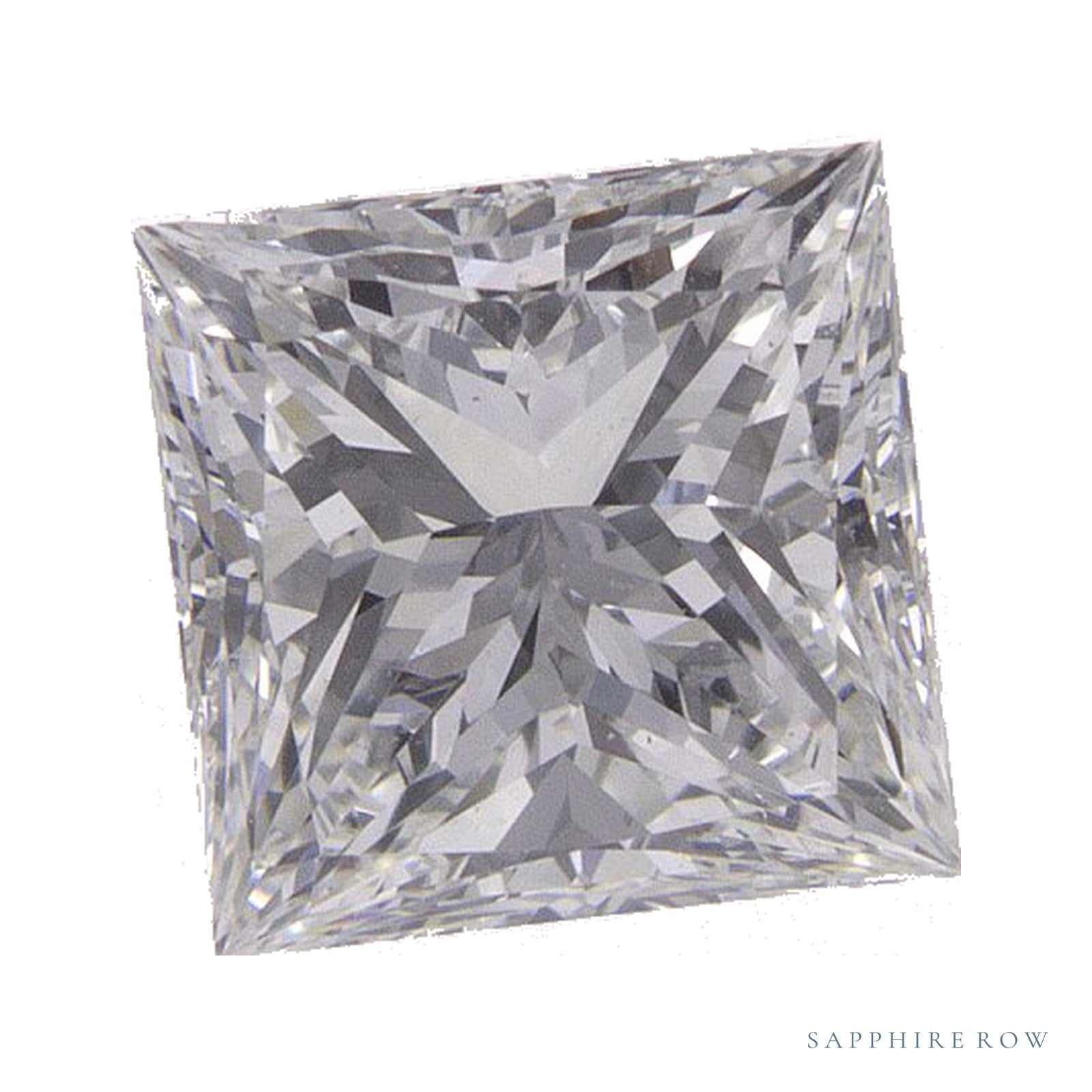 1.50 ct Square Natural Diamond – F SI1 — Sapphire Row · cut · cut3 · cut4