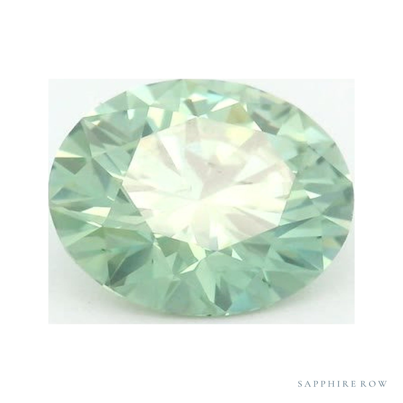 1.49 ct lab-grown fancy vivid green diamond, round cut | Sapphire Row · cut4