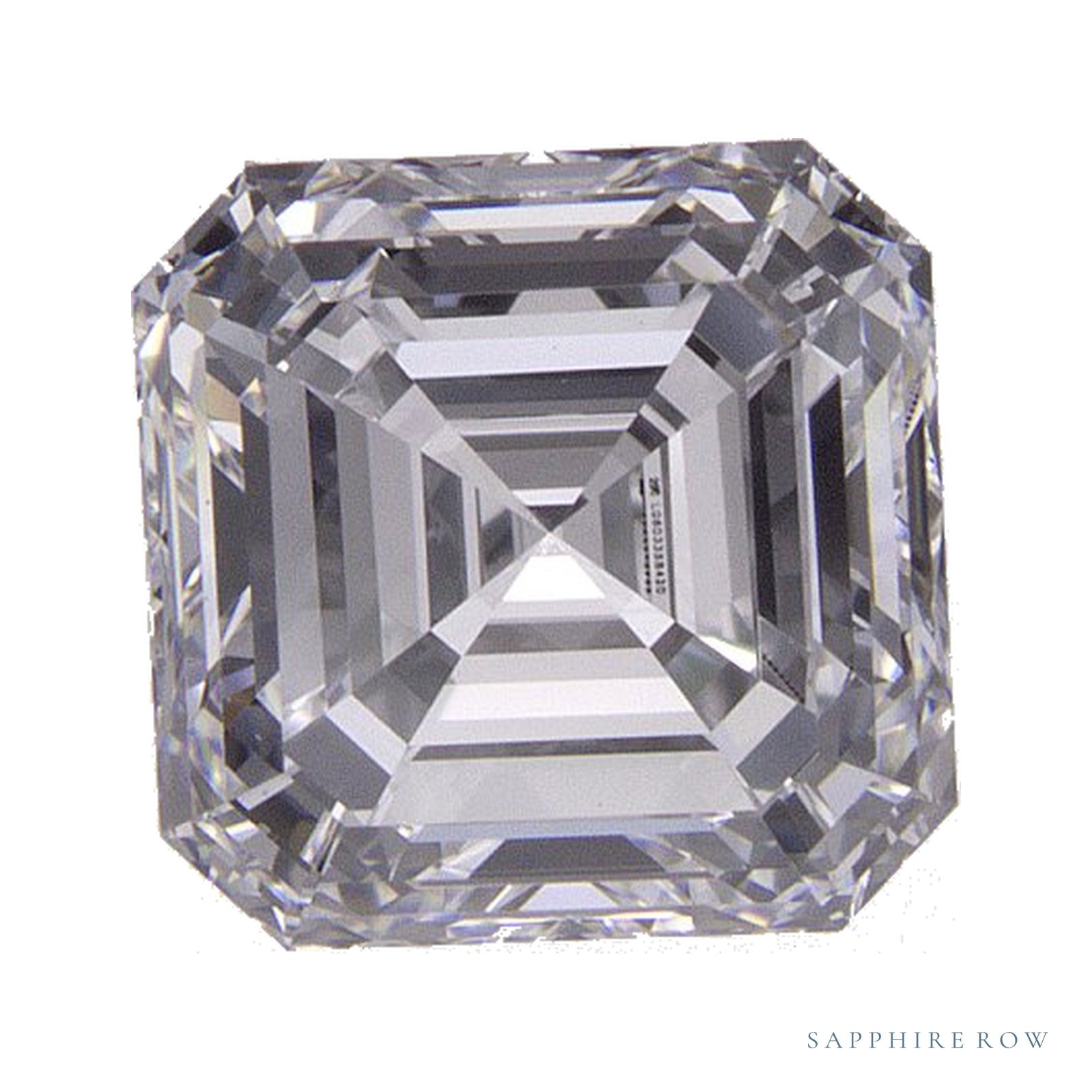1.49 ct lab-grown diamond, asscher cut | Sapphire Row · cut4