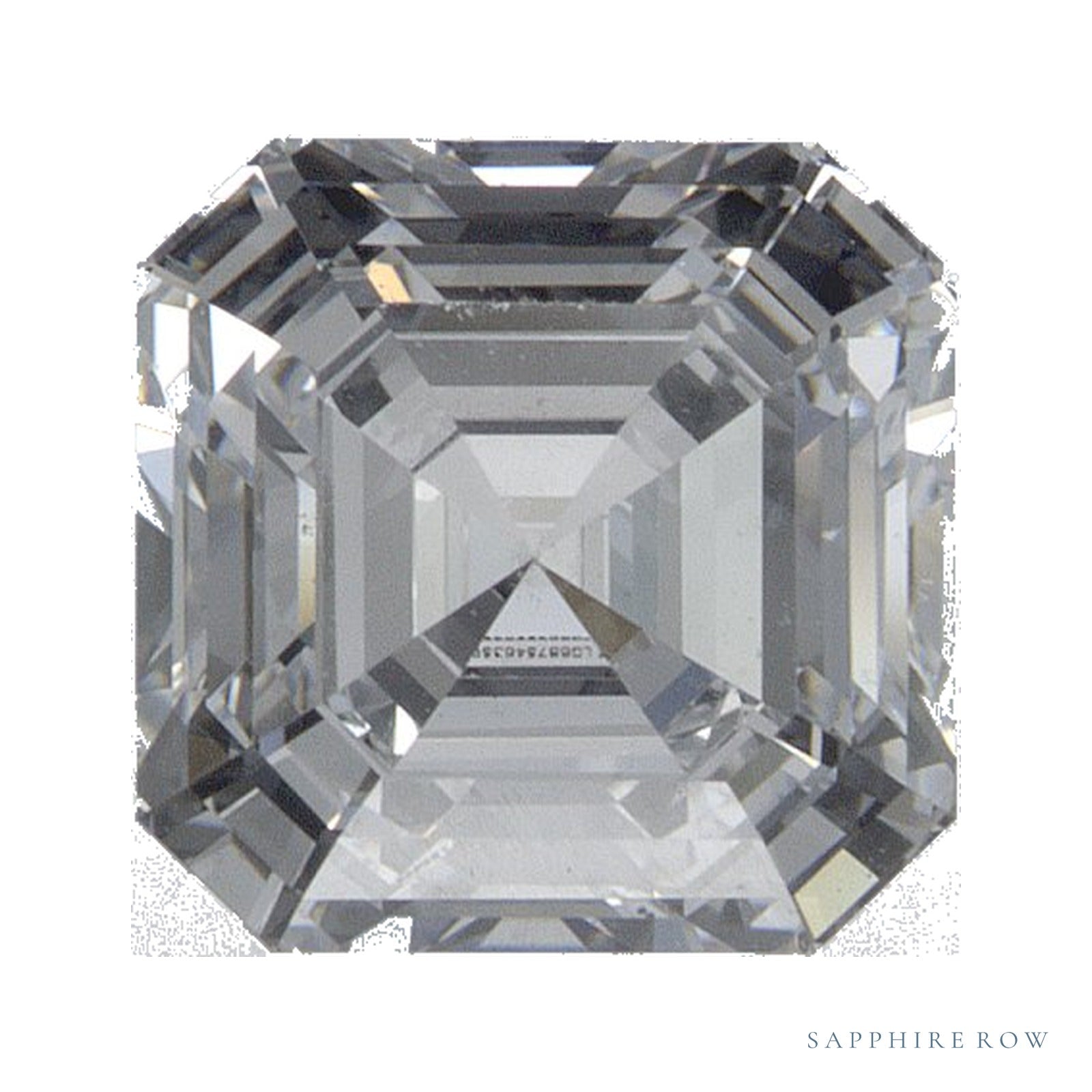 1.46 ct Asscher Lab-Grown Diamond – D VVS2 — Sapphire Row · cut · cut3 · cut4