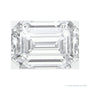 1.45 ct lab-grown diamond, emerald cut | Sapphire Row · cut4