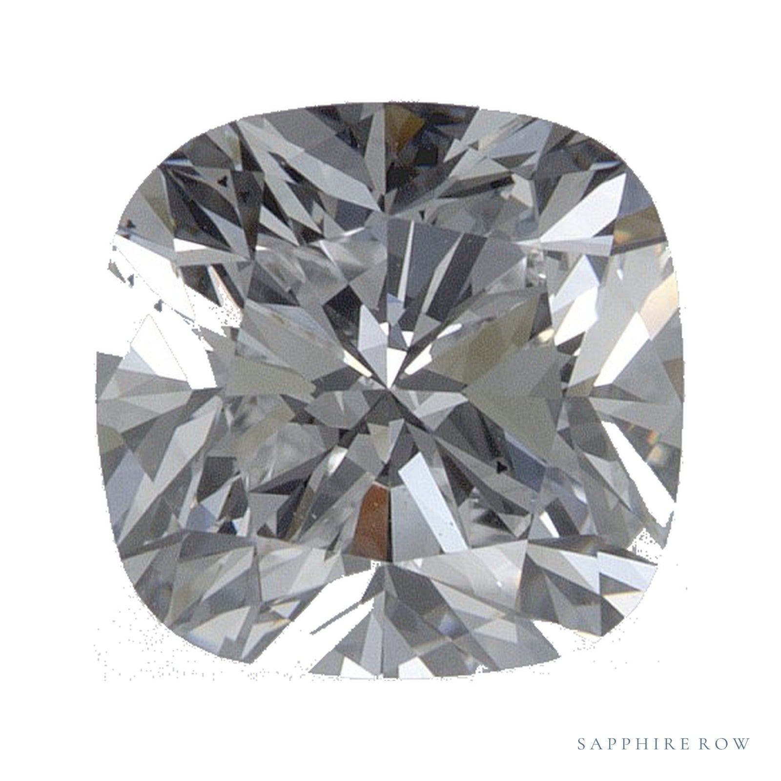 1.45 ct lab-grown diamond, cushion cut | Sapphire Row · cut4