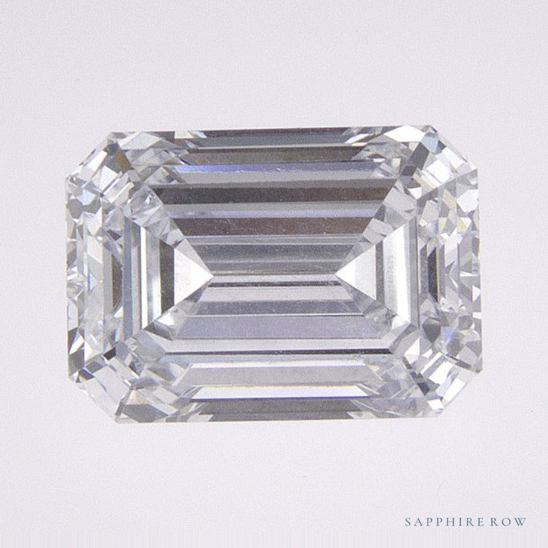 1.44 ct lab-grown diamond, emerald cut | Sapphire Row · cut6