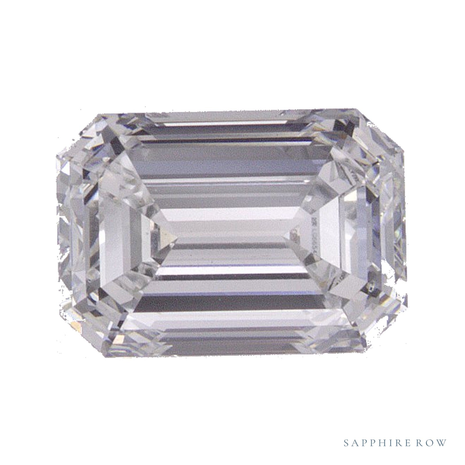 1.43 ct Emerald Lab-Grown Diamond – E VS1 — Sapphire Row · cut · cut3 · cut4