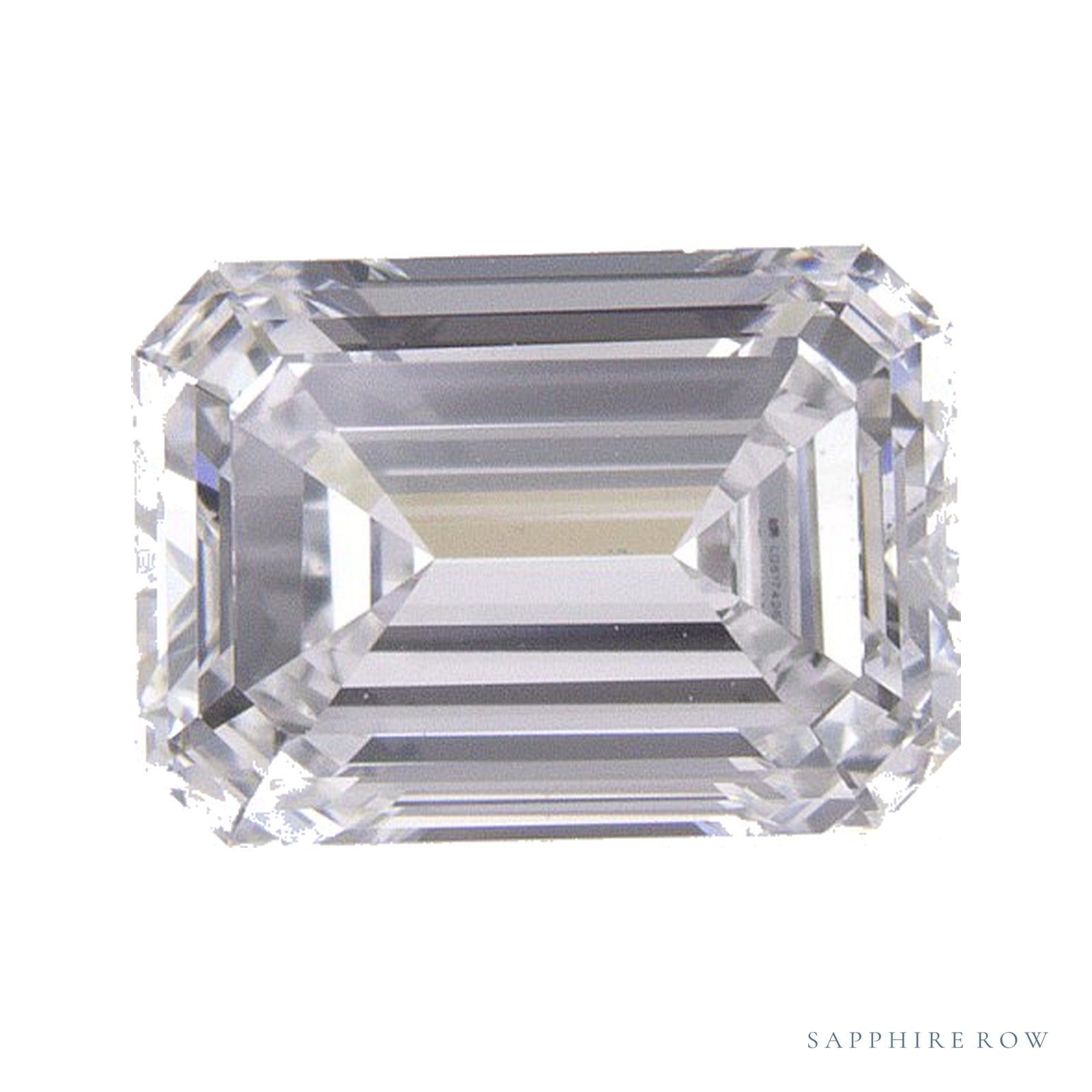 1.43 ct lab-grown diamond, emerald cut | Sapphire Row · cut4