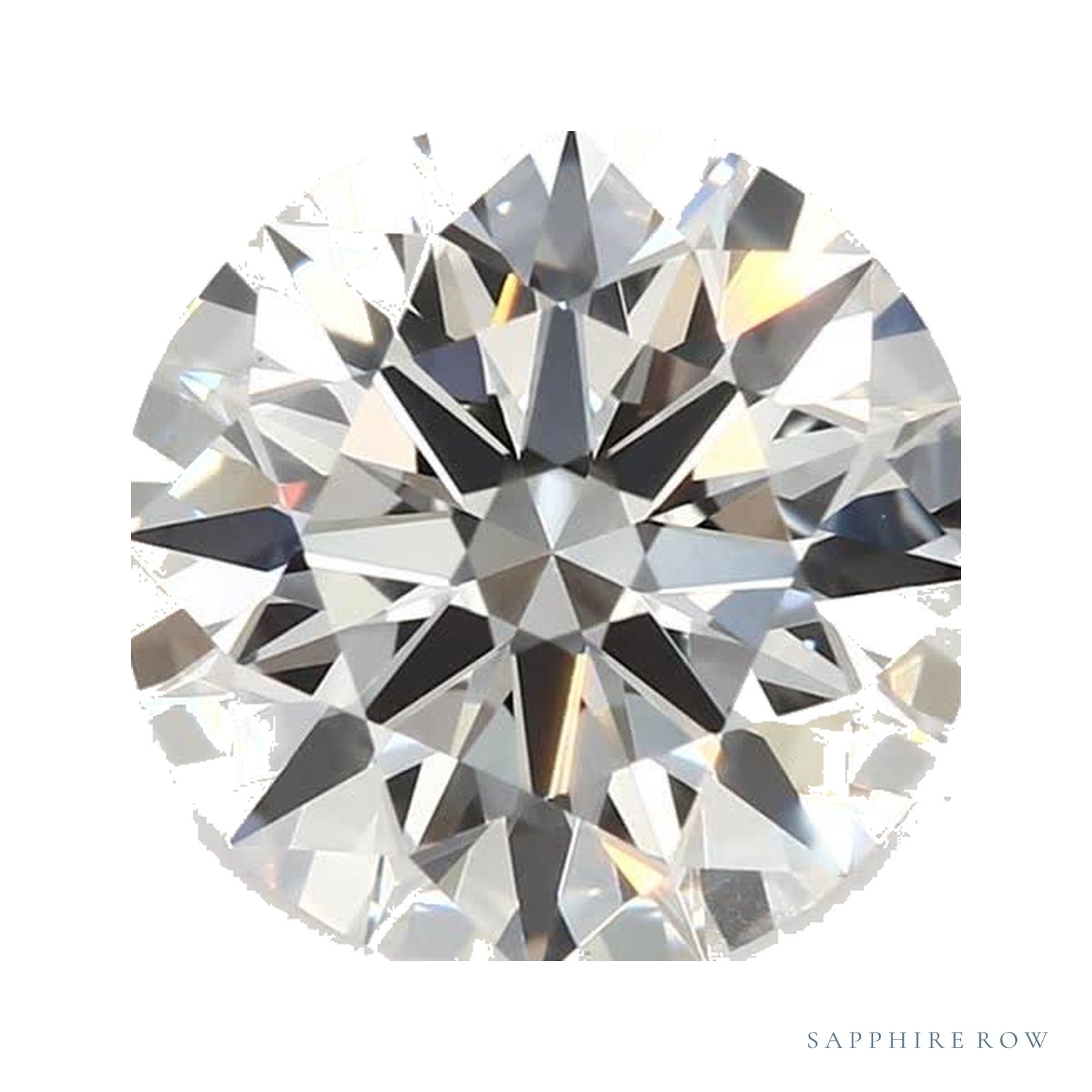 1.41 ct Round Lab-Grown Diamond – F VS1 — Sapphire Row · cut · cut3 · cut4