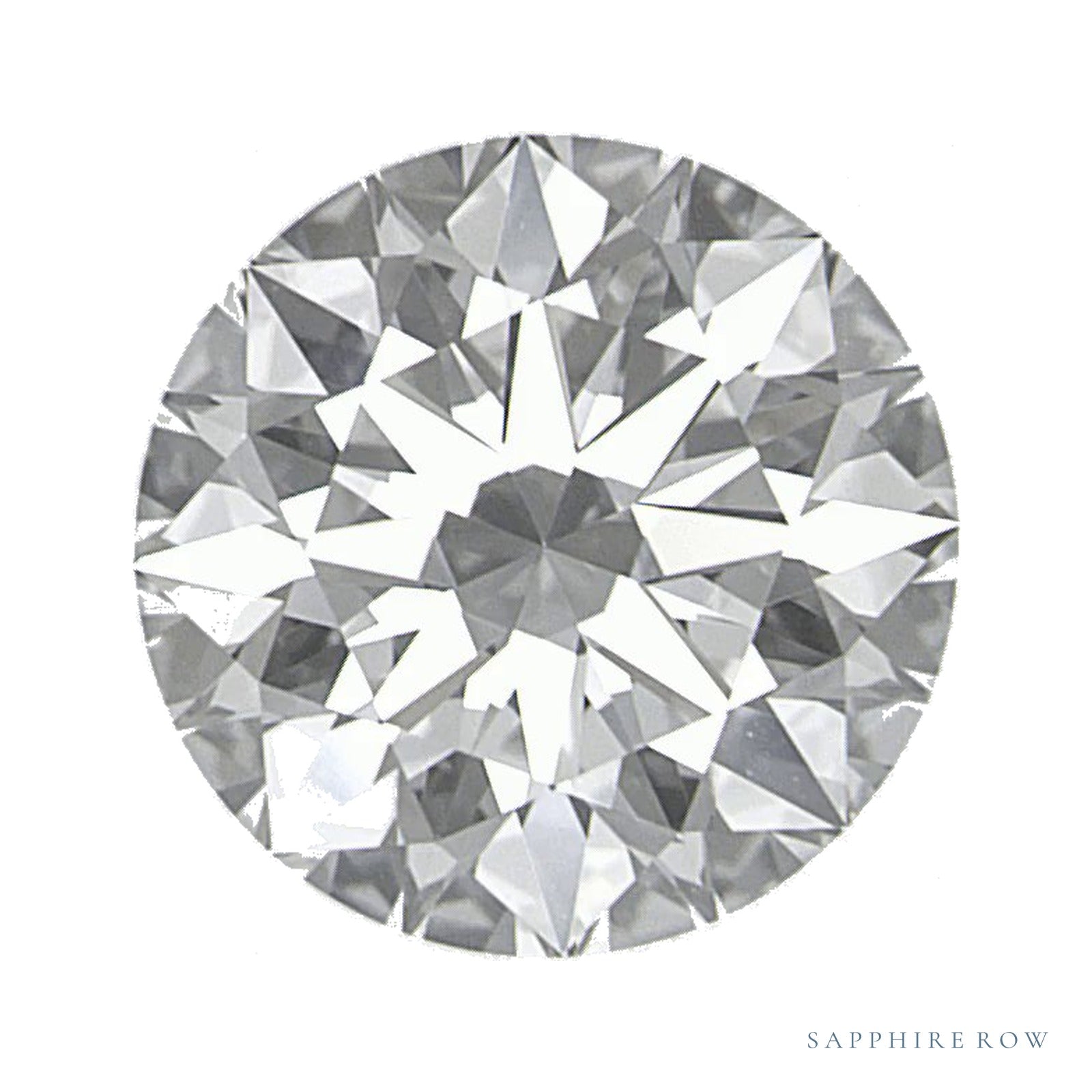 1.42 ct Round Lab-Grown Diamond – F VVS2 — Sapphire Row · cut · cut3 · cut4