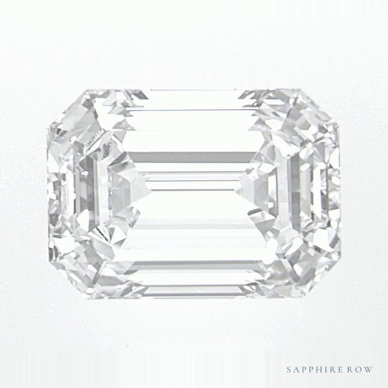 1.41 ct lab-grown diamond, emerald cut | Sapphire Row · cut6