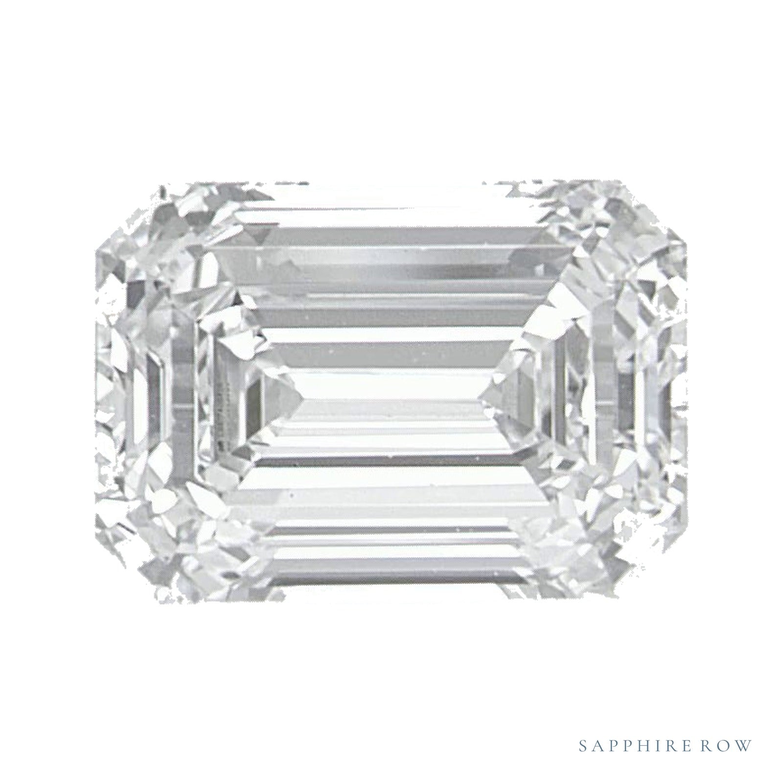 1.41 ct Emerald Lab-Grown Diamond – D VS1 — Sapphire Row · cut · cut3 · cut4