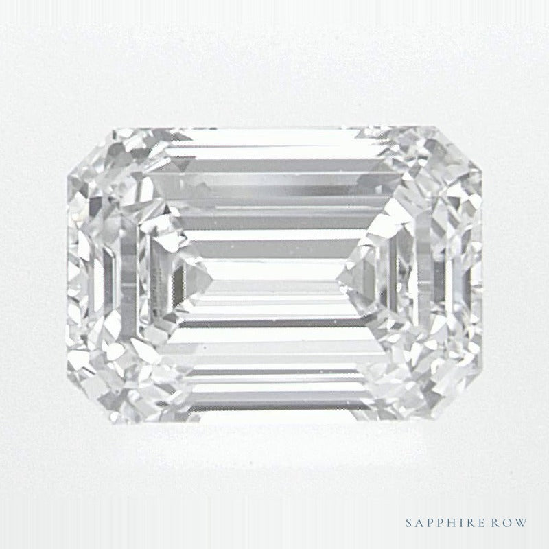 1.41 ct lab-grown diamond, emerald cut | Sapphire Row · cut7