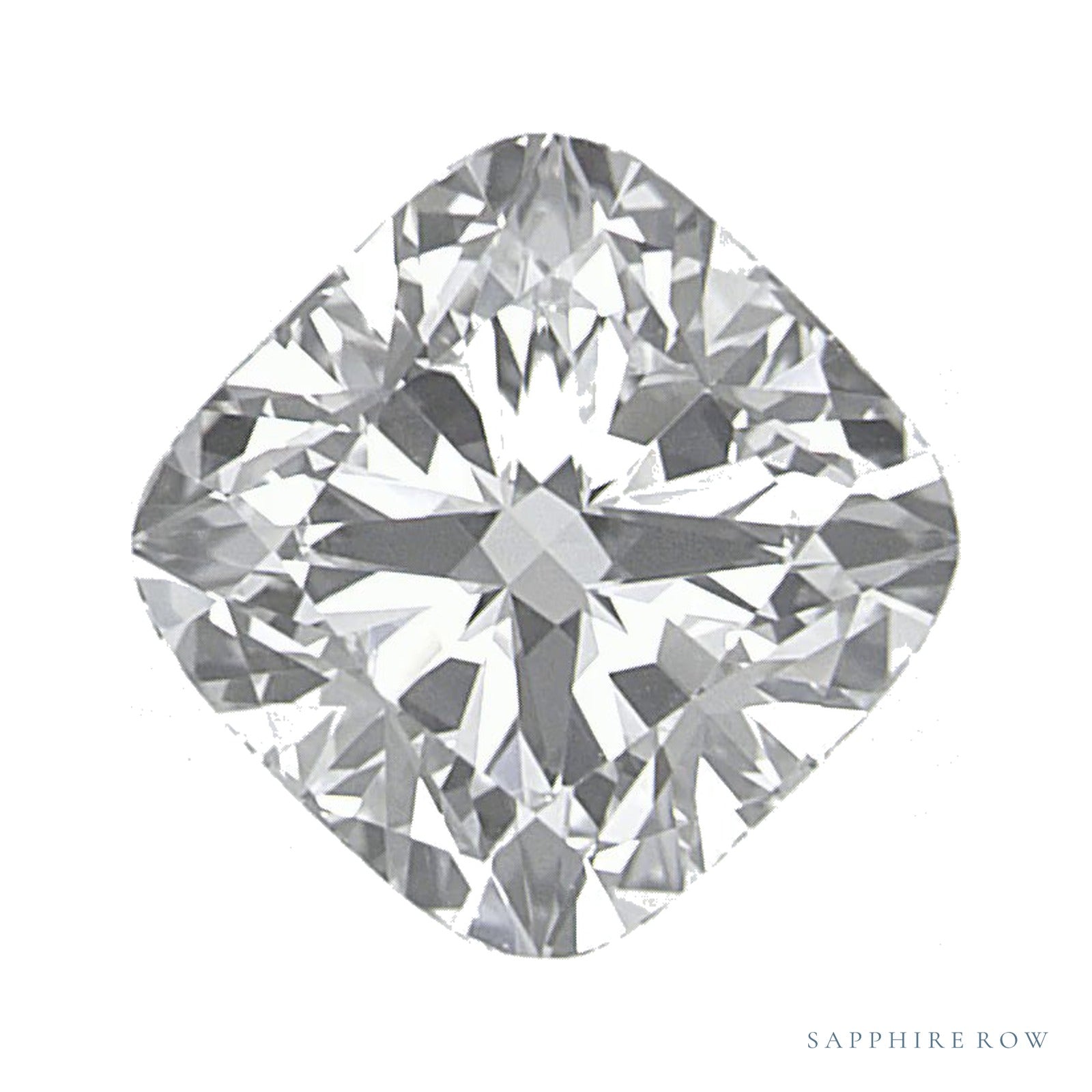 1.41 ct lab-grown diamond, cushion cut | Sapphire Row · cut4