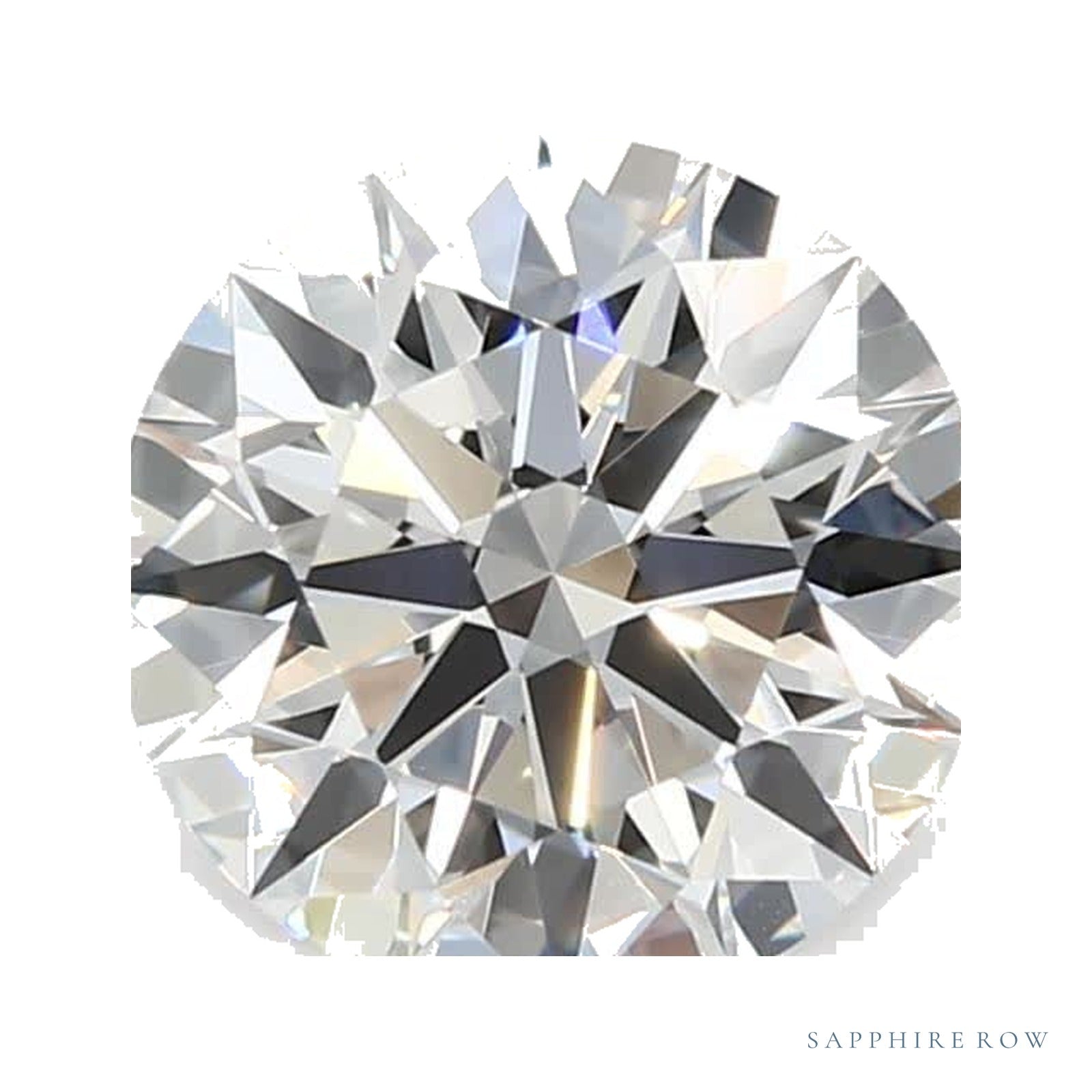 1.40 ct Round Lab-Grown Diamond – E VS1 — Sapphire Row · cut · cut3 · cut4
