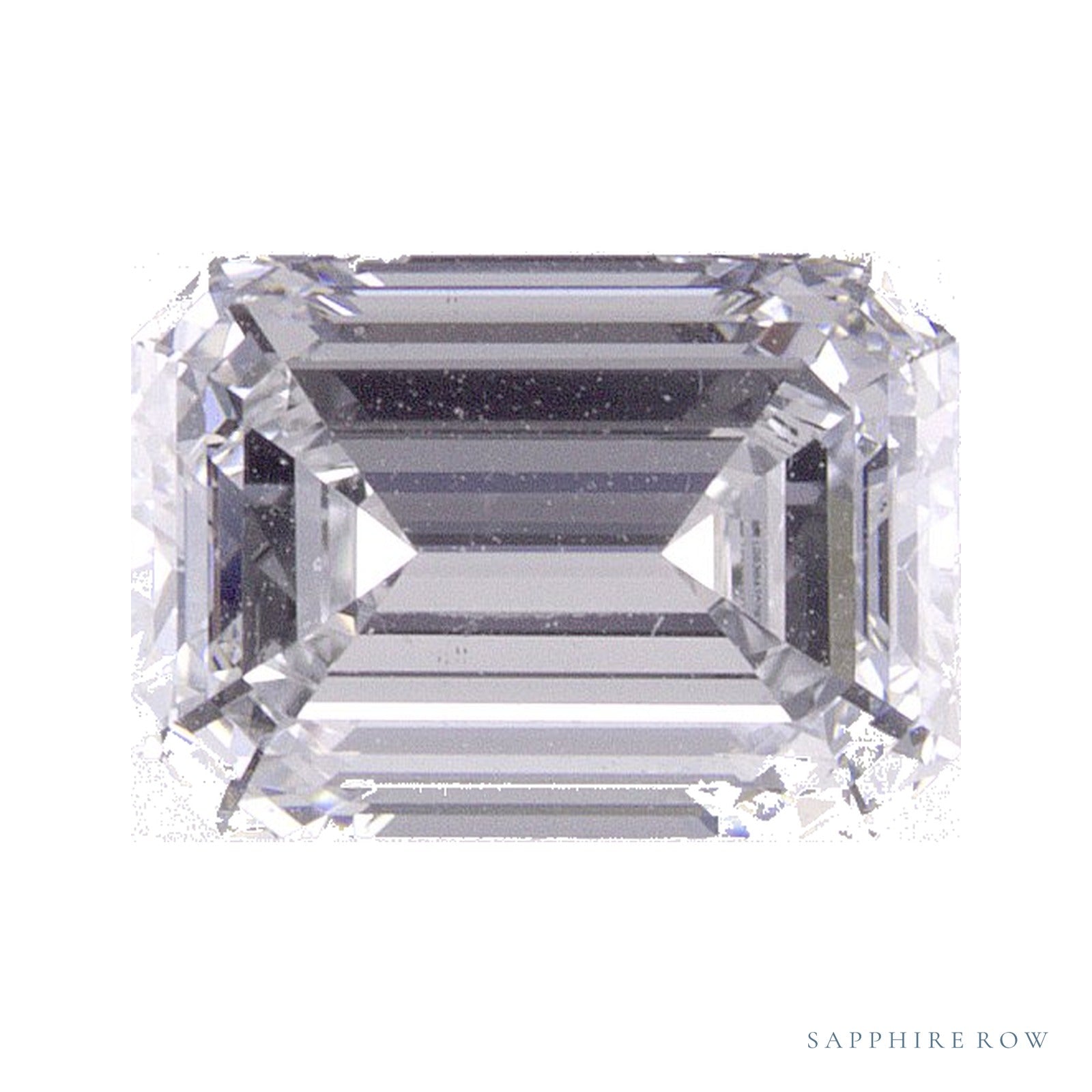 1.40 ct Emerald Lab-Grown Diamond – D VS1 — Sapphire Row · cut · cut3 · cut4