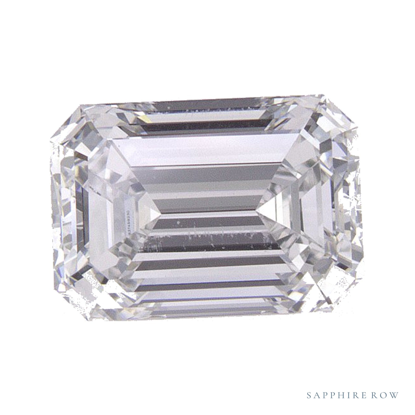 1.40 ct lab-grown diamond, emerald cut | Sapphire Row · cut4