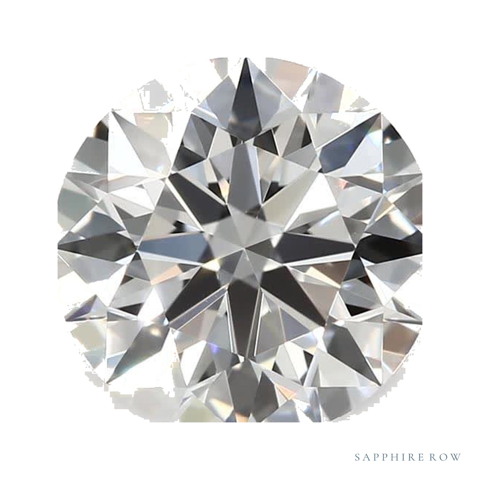 1.40 ct Round Lab-Grown Diamond – D VS1 — Sapphire Row · cut · cut3 · cut4