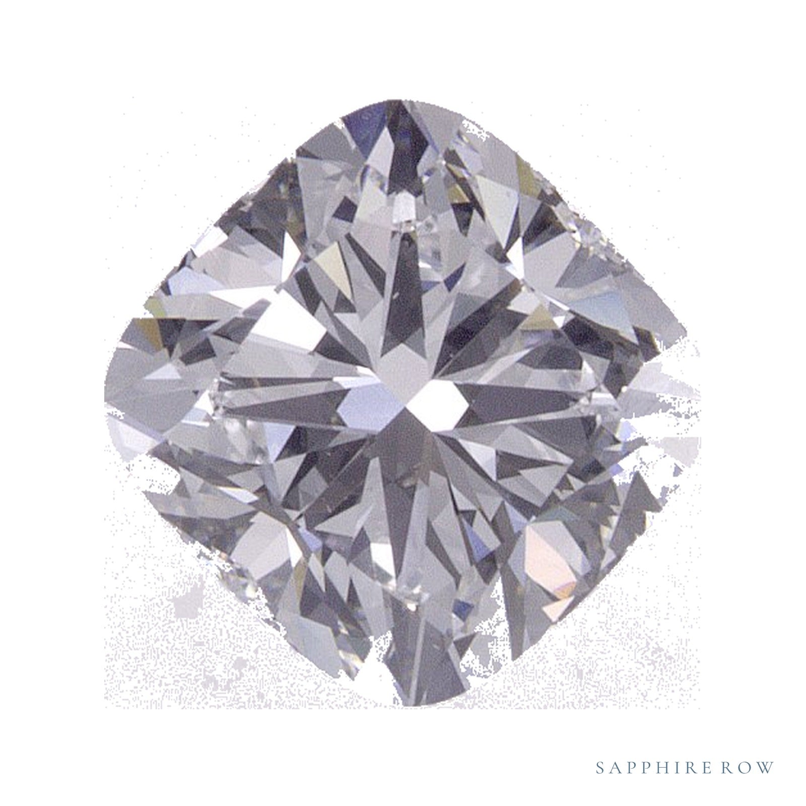 1.40 ct lab-grown diamond, cushion cut | Sapphire Row · cut4
