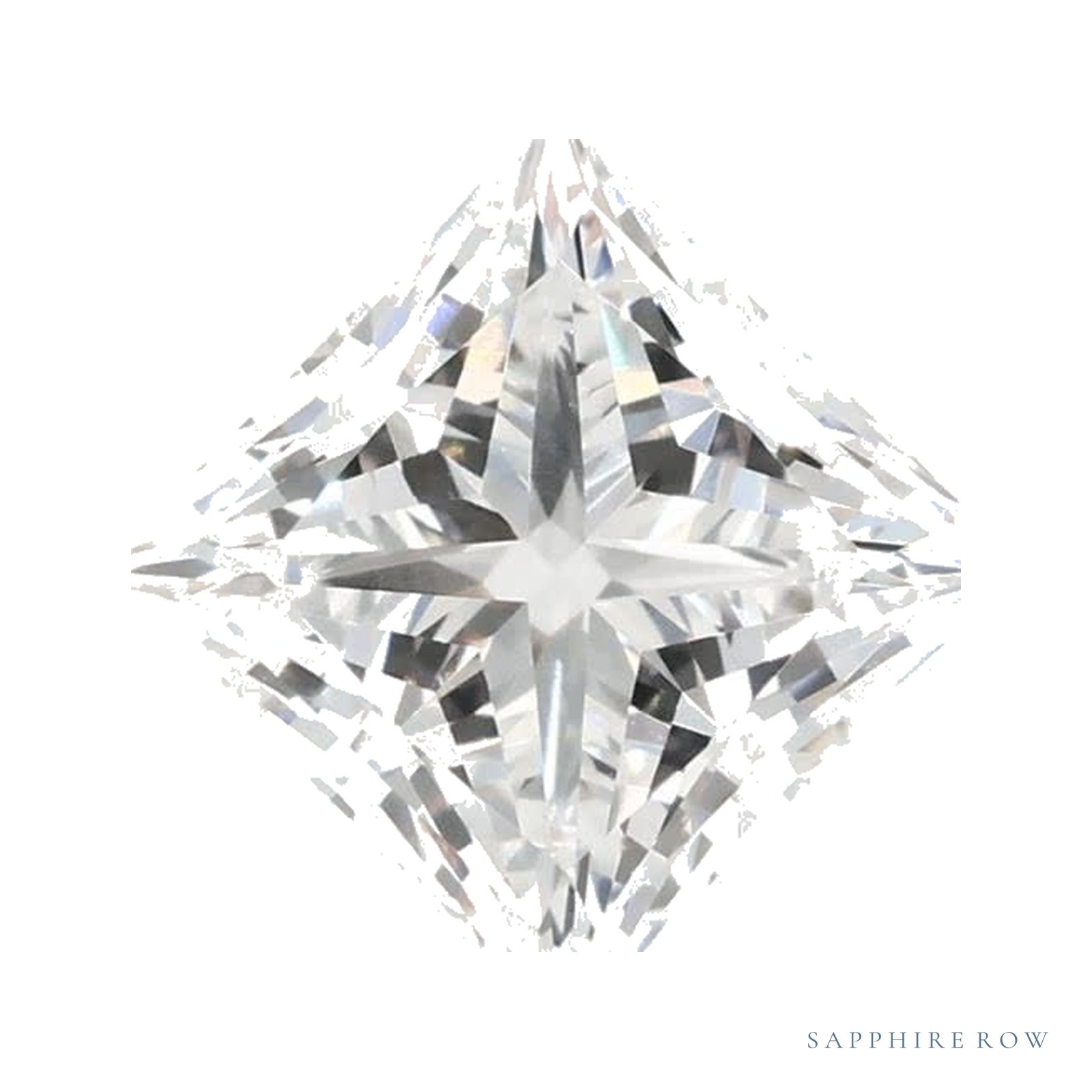1.39 ct Square Lab-Grown Diamond – D VVS2 — Sapphire Row · cut · cut3 · cut4