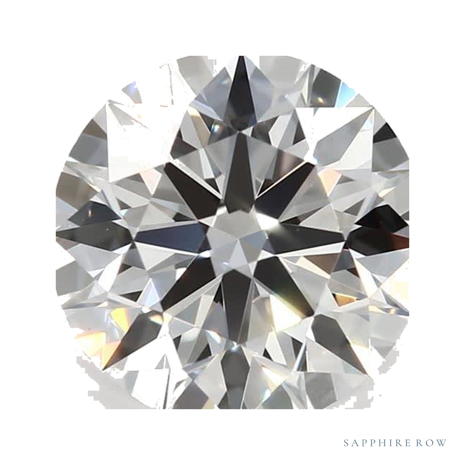 1.38 ct Round Lab-Grown Diamond – D VS1 — Sapphire Row · cut · cut3 · cut4