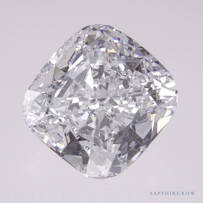 1.38 ct lab-grown diamond, cushion cut | Sapphire Row · cut7