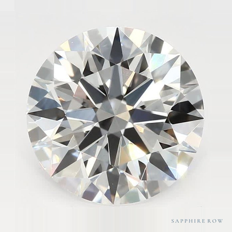 1.37 ct lab-grown diamond, round cut | Sapphire Row · cut7