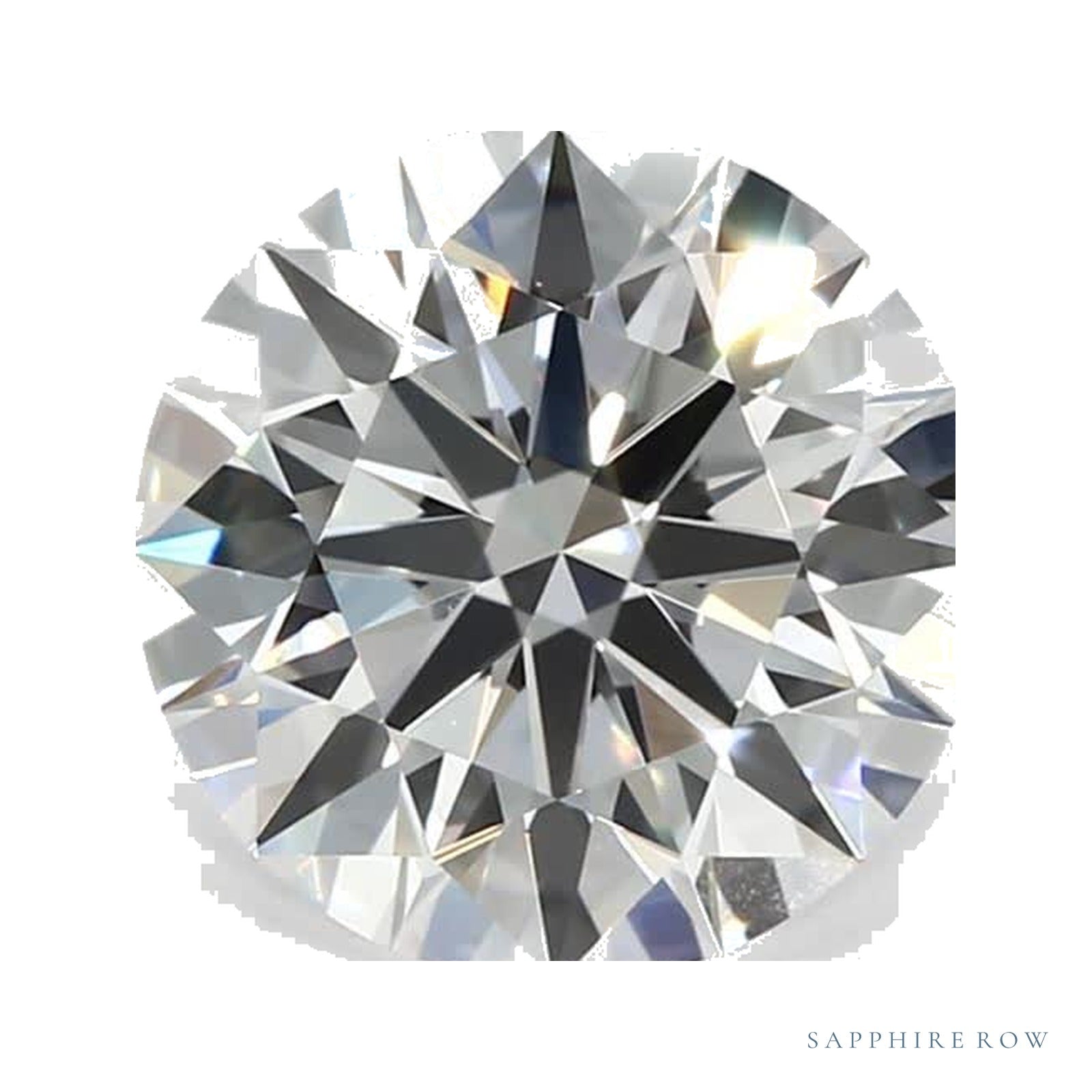 1.37 ct Round Lab-Grown Diamond – F VVS2 — Sapphire Row · cut · cut3 · cut4