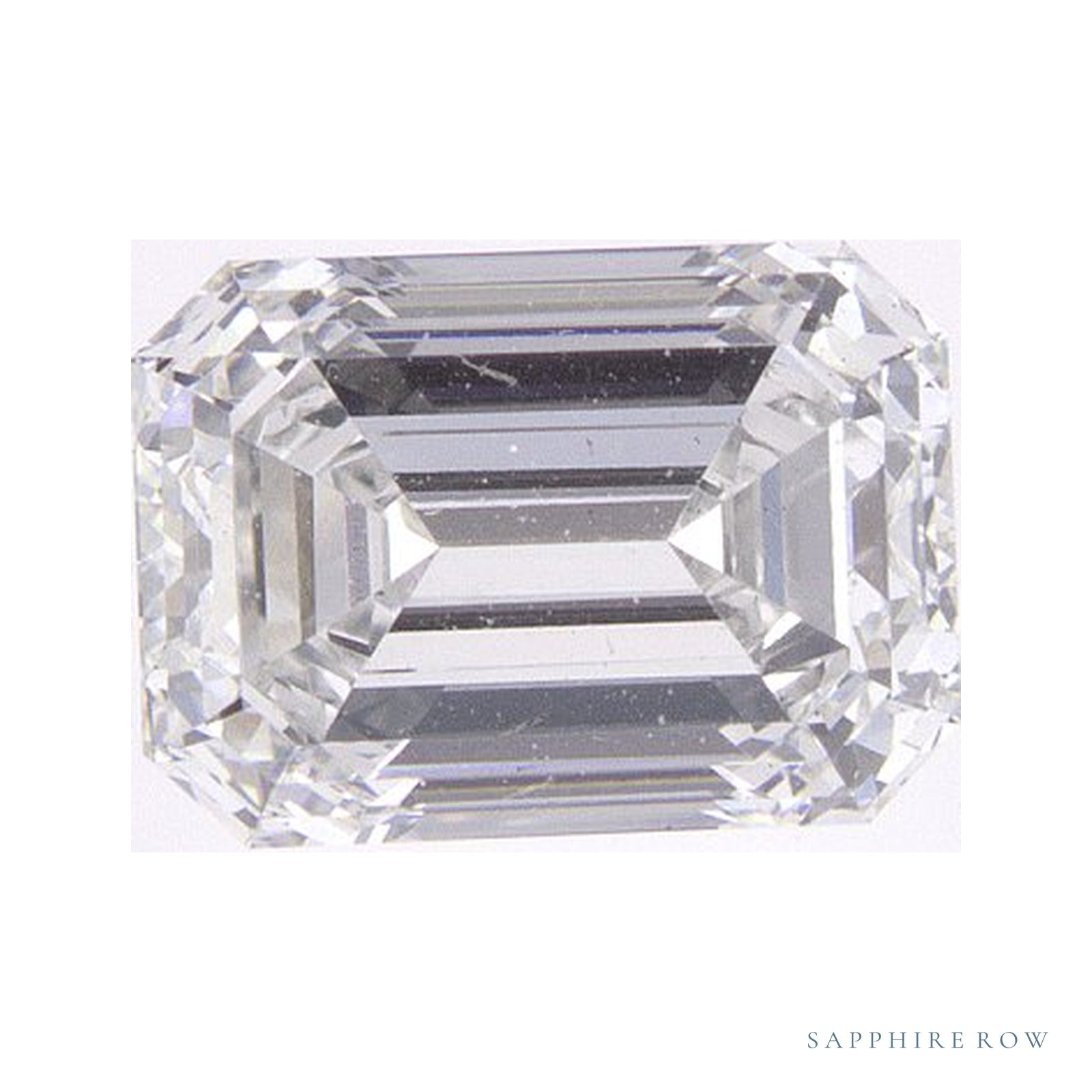 1.37 ct lab-grown diamond, emerald cut | Sapphire Row · cut4